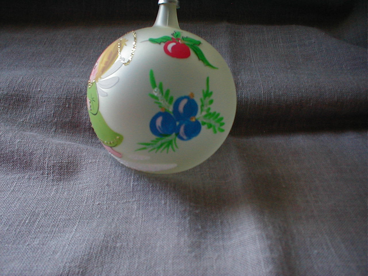Hand Painted Angel Ornament