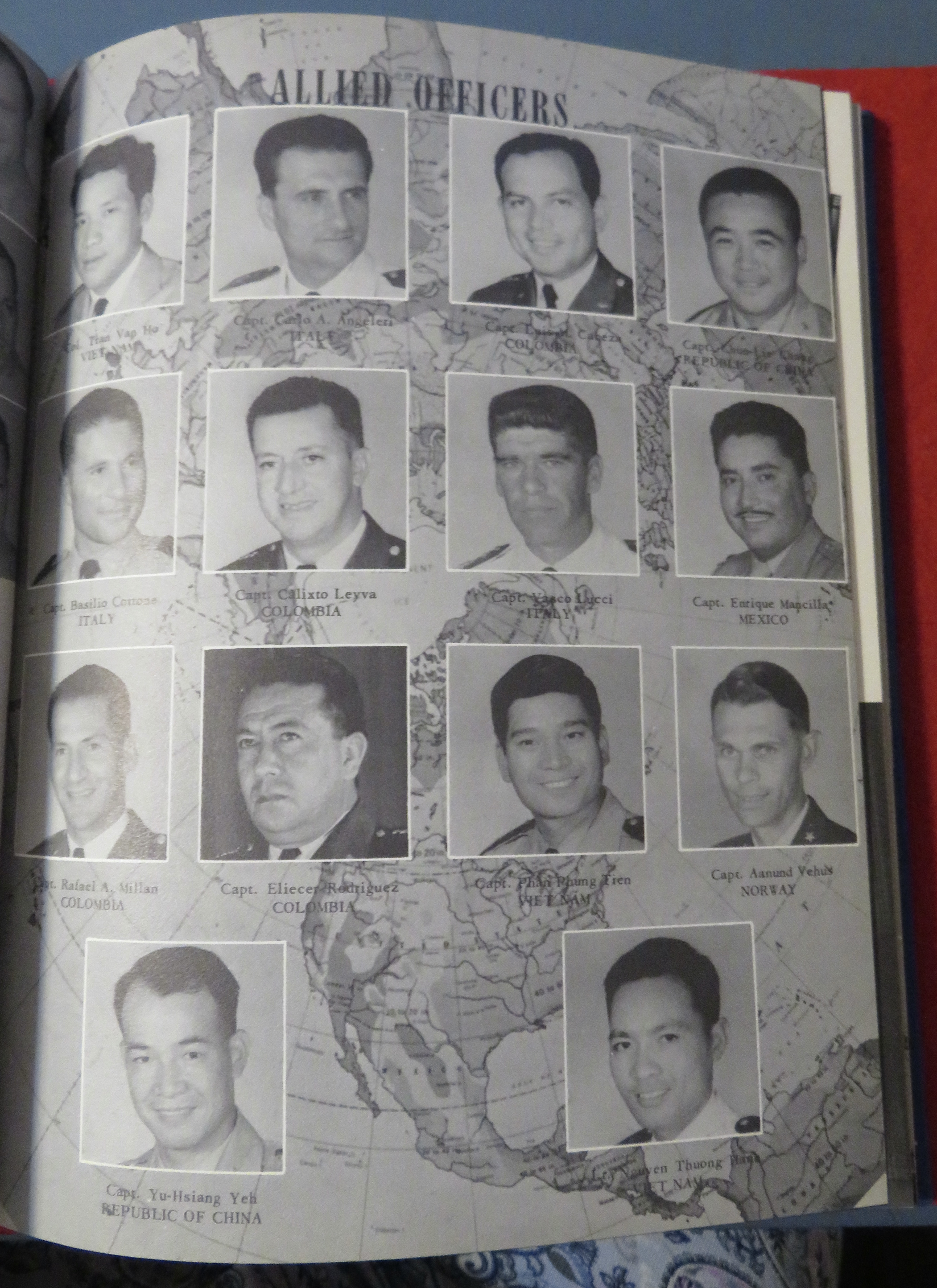 Original 1958 Squadron Officer School Military Yearbook