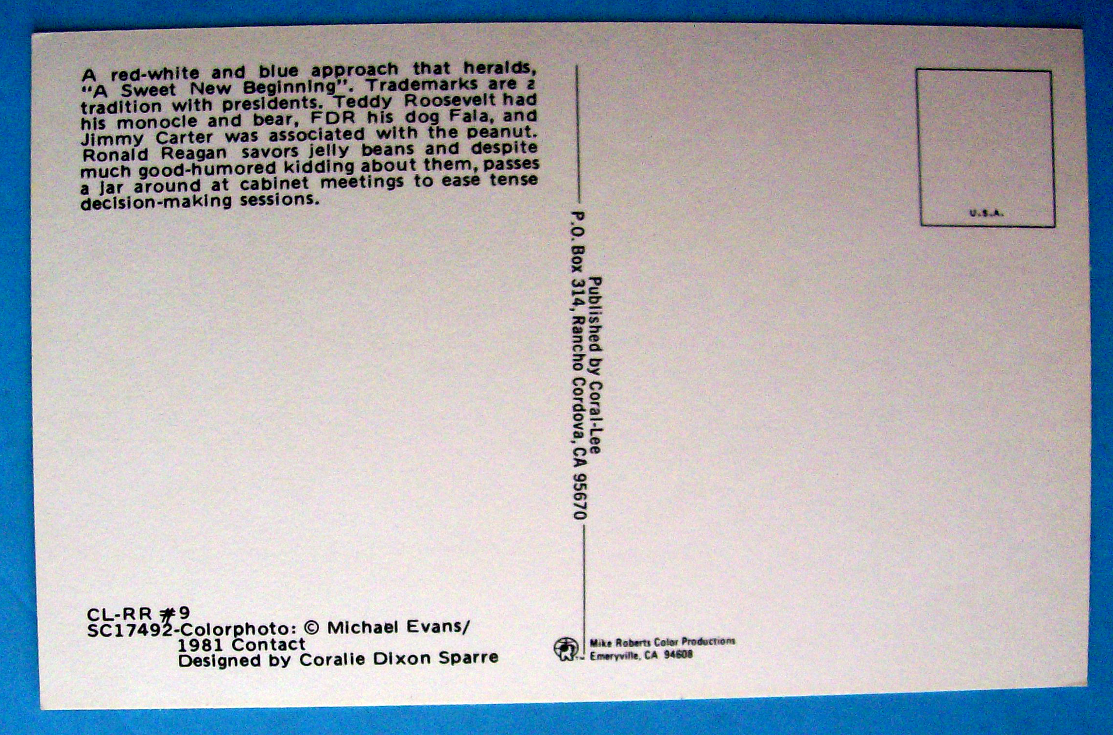 Ronald Reagan Postcard