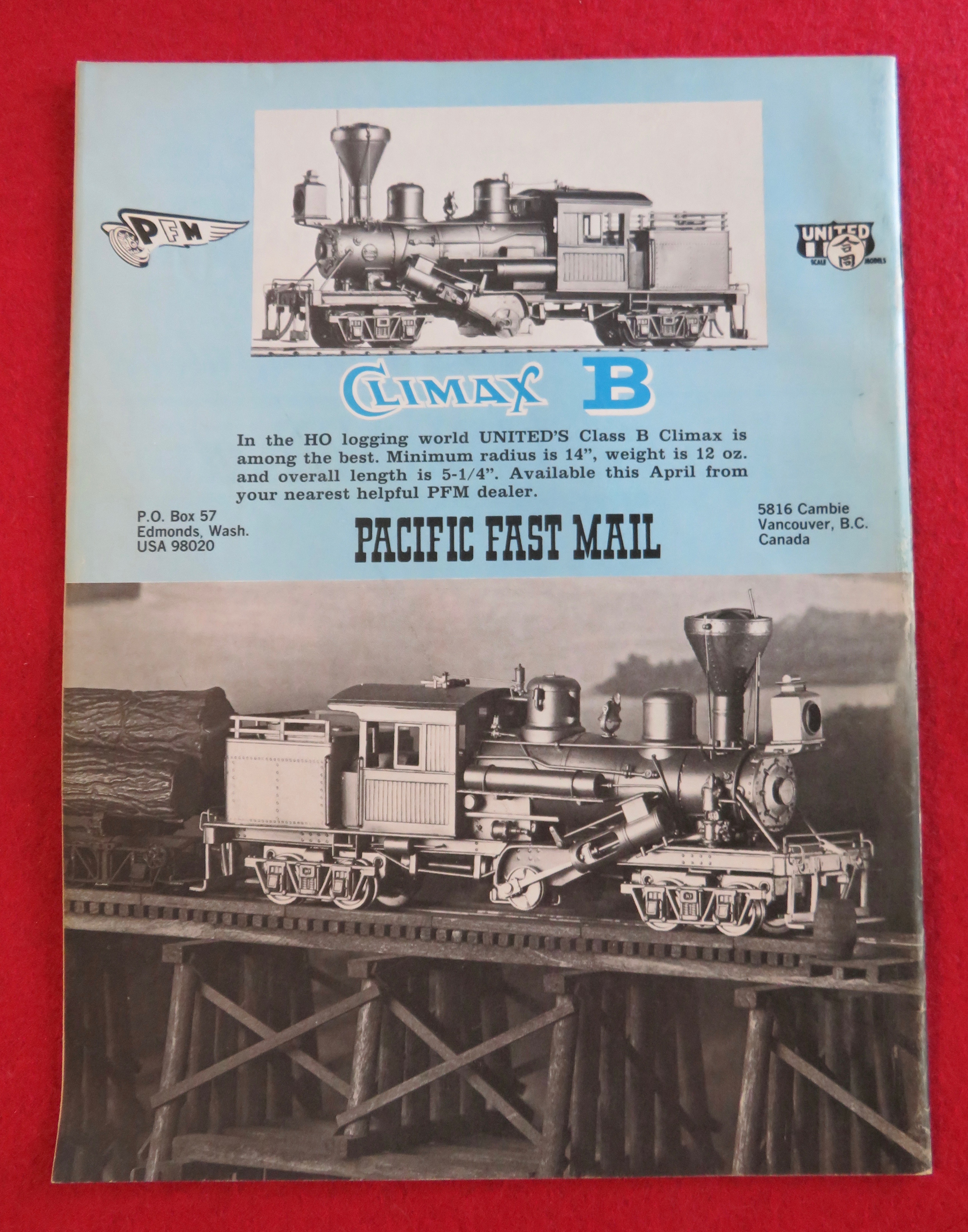 Railroad Model Craftsman Magazine April 1972