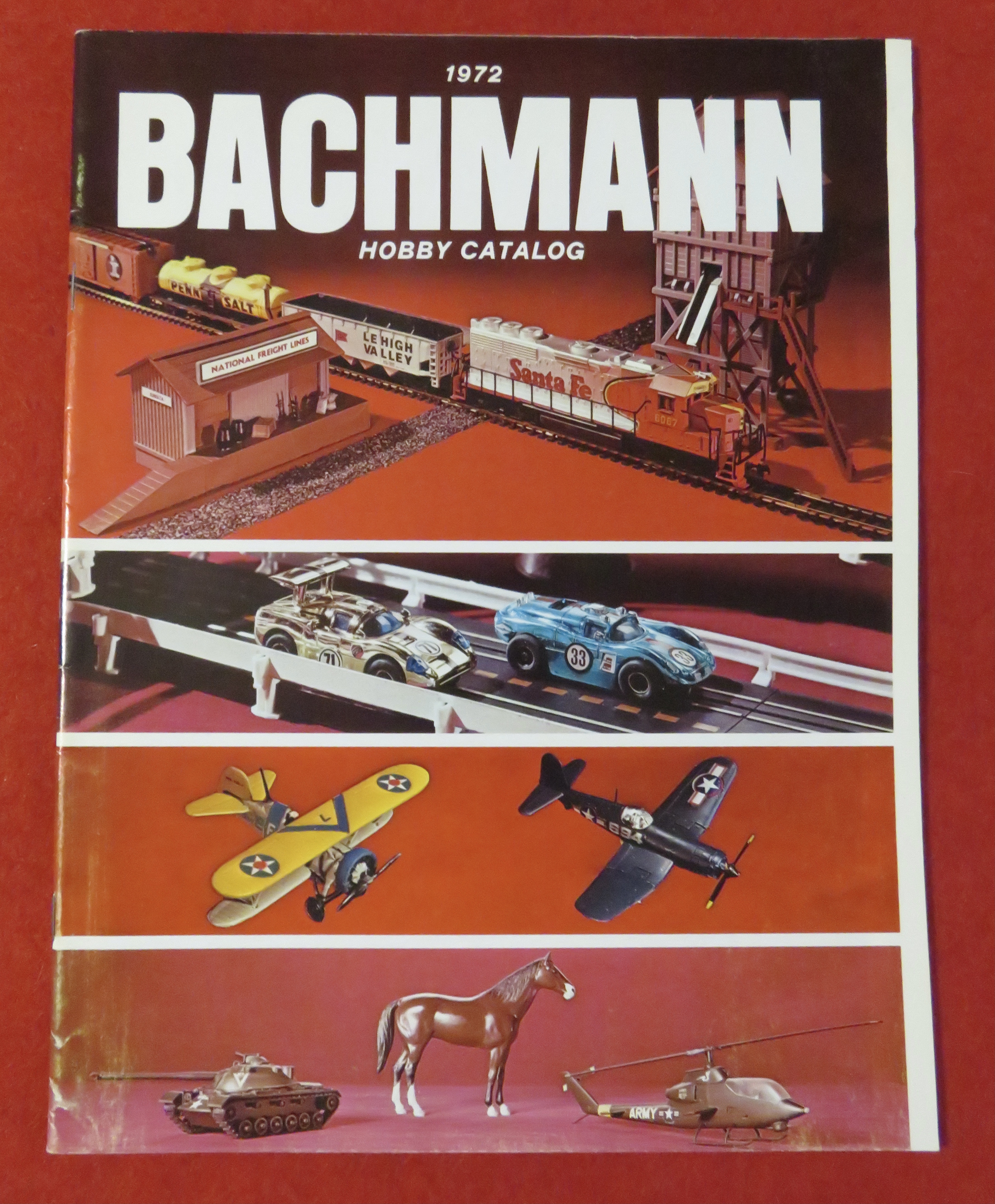 Bachmann Model Railroad Train Catalog 1972