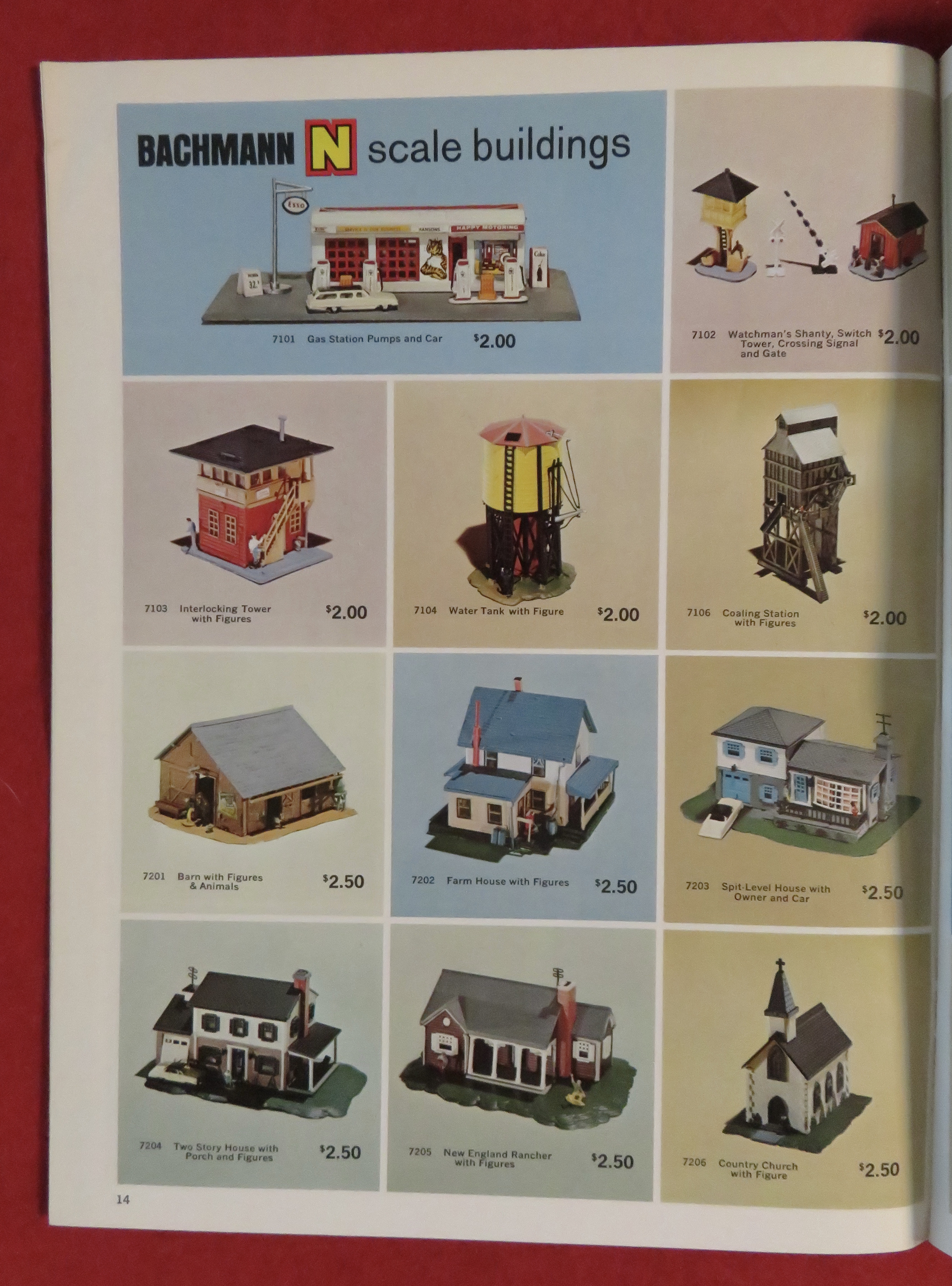 Bachmann Model Railroad Train Catalog 1972