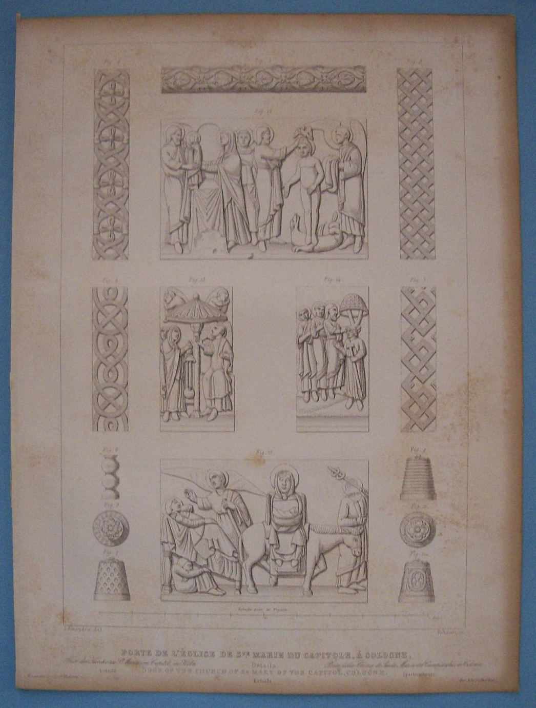 Porte De L'Eglise De St Marie Du Capitole, A Cologne