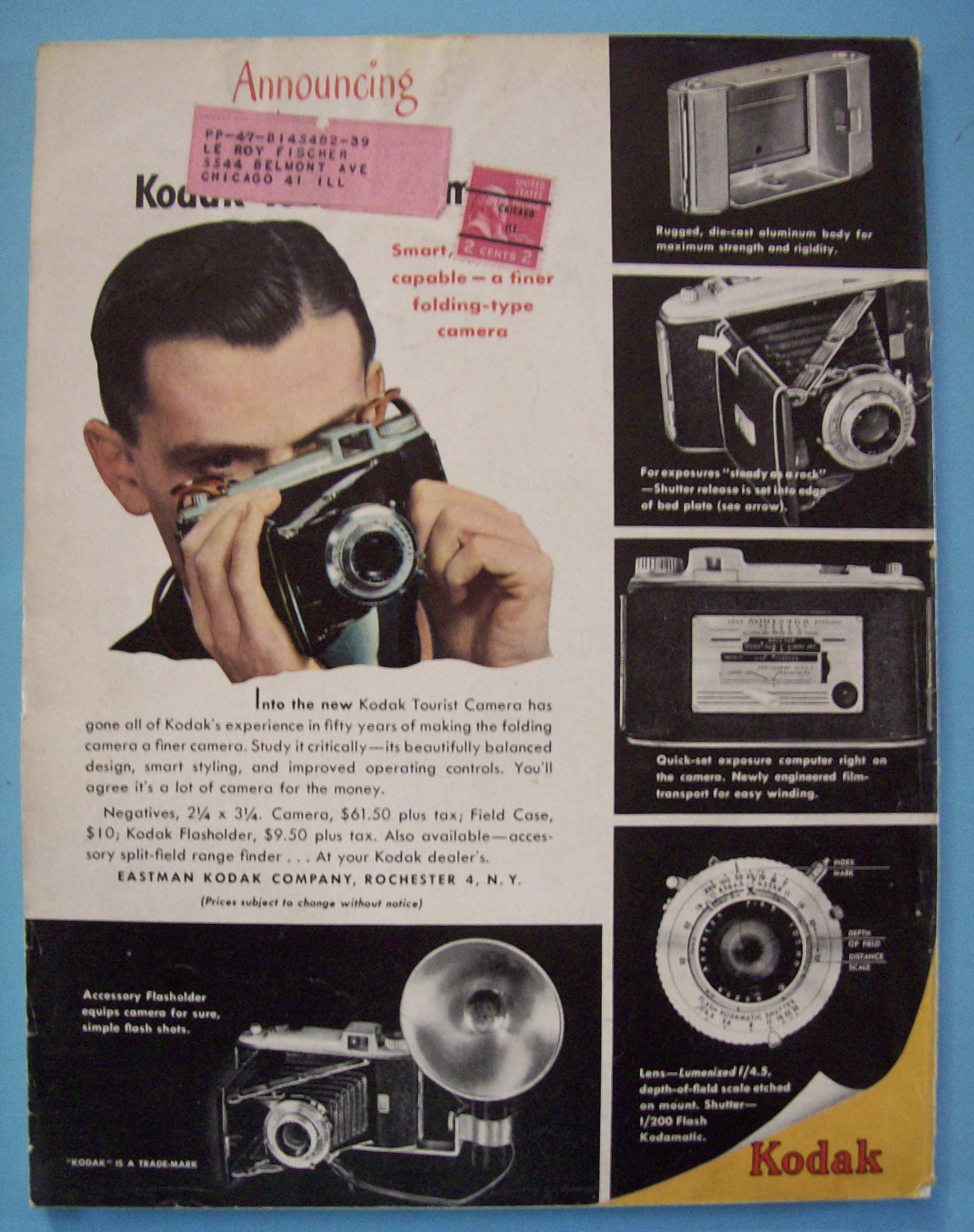 Popular Photography Magazine - September 1948
