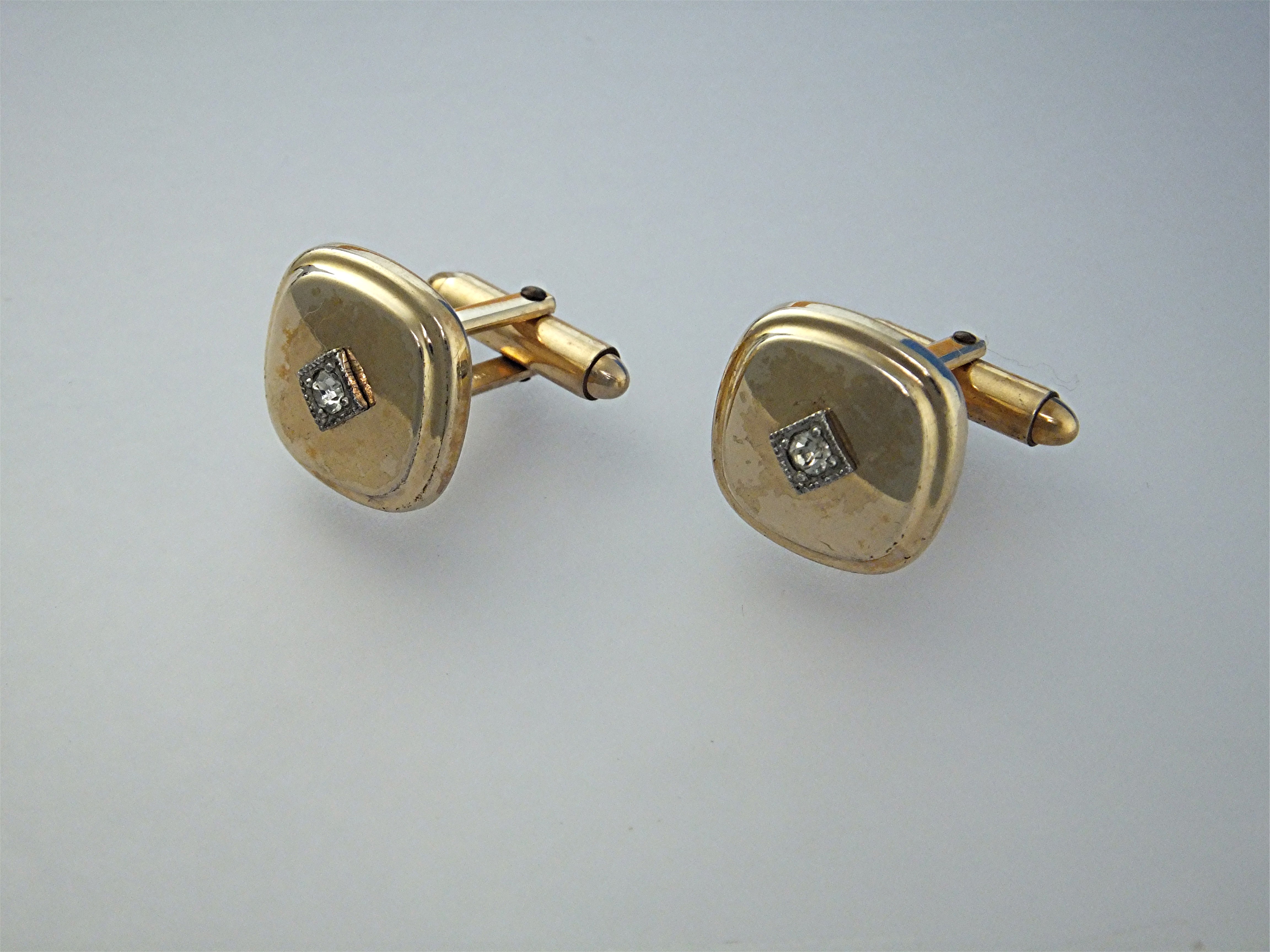 Cuff Links Kreiser Quality USA 12K Gold Fill