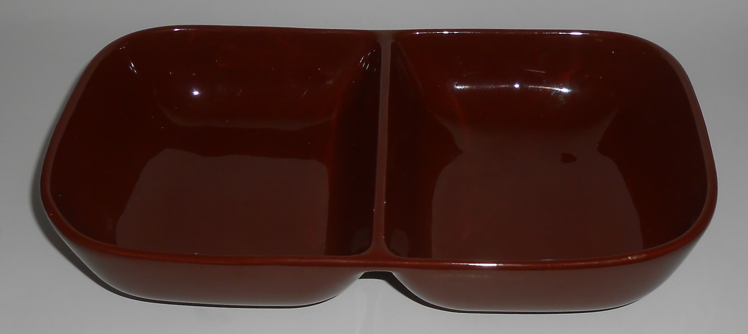 Franciscan Pottery Tiempo Hot Chocolate Divided Bowl