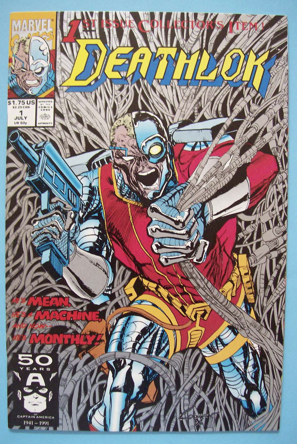 Deathlok Comics - July 1991 - The Wolf Is At The Door