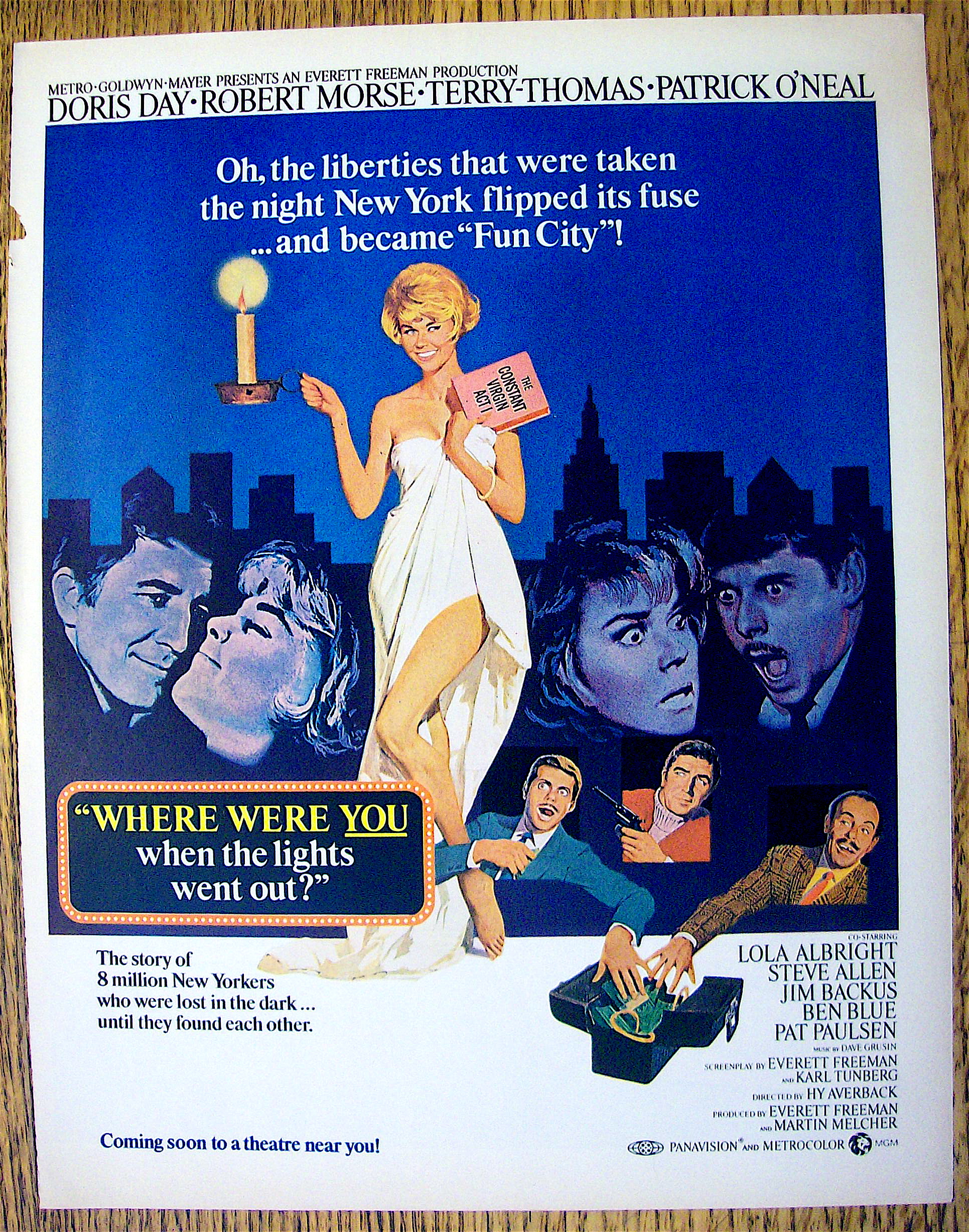 1968 Where Were You When The Lights Went Out /Doris Day