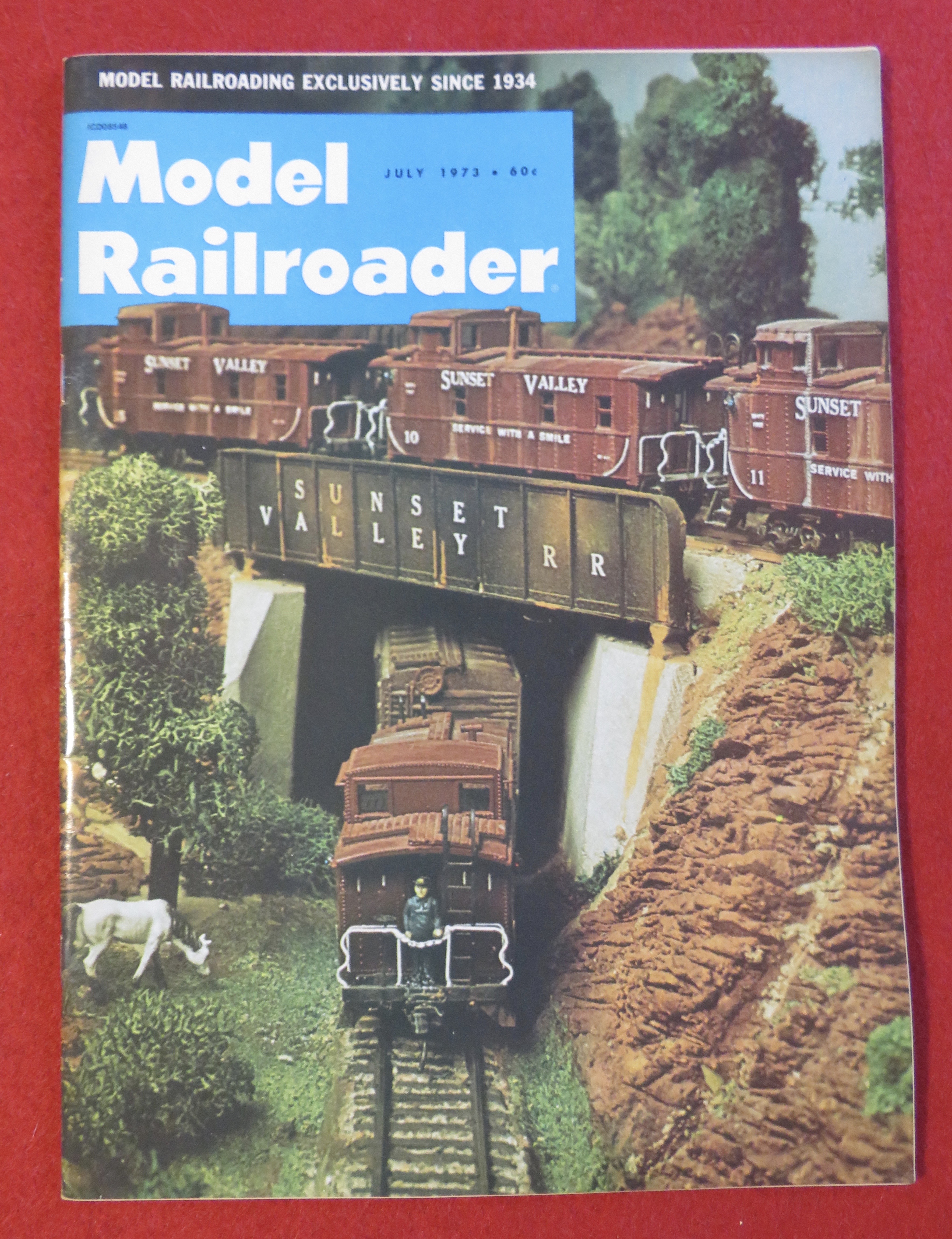 Model Railroader Magazine July 1973