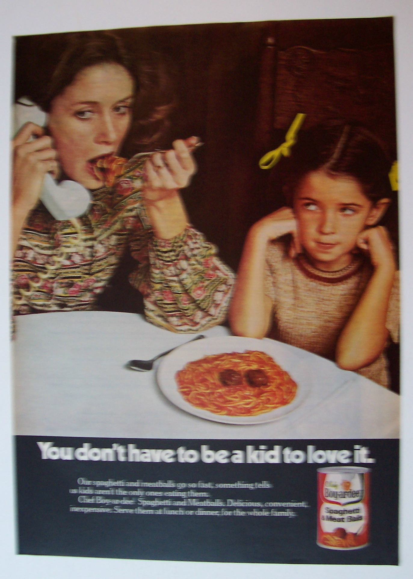 1974  Chef-Boy-Ar-Dee  Spaghetti  &  Meatballs