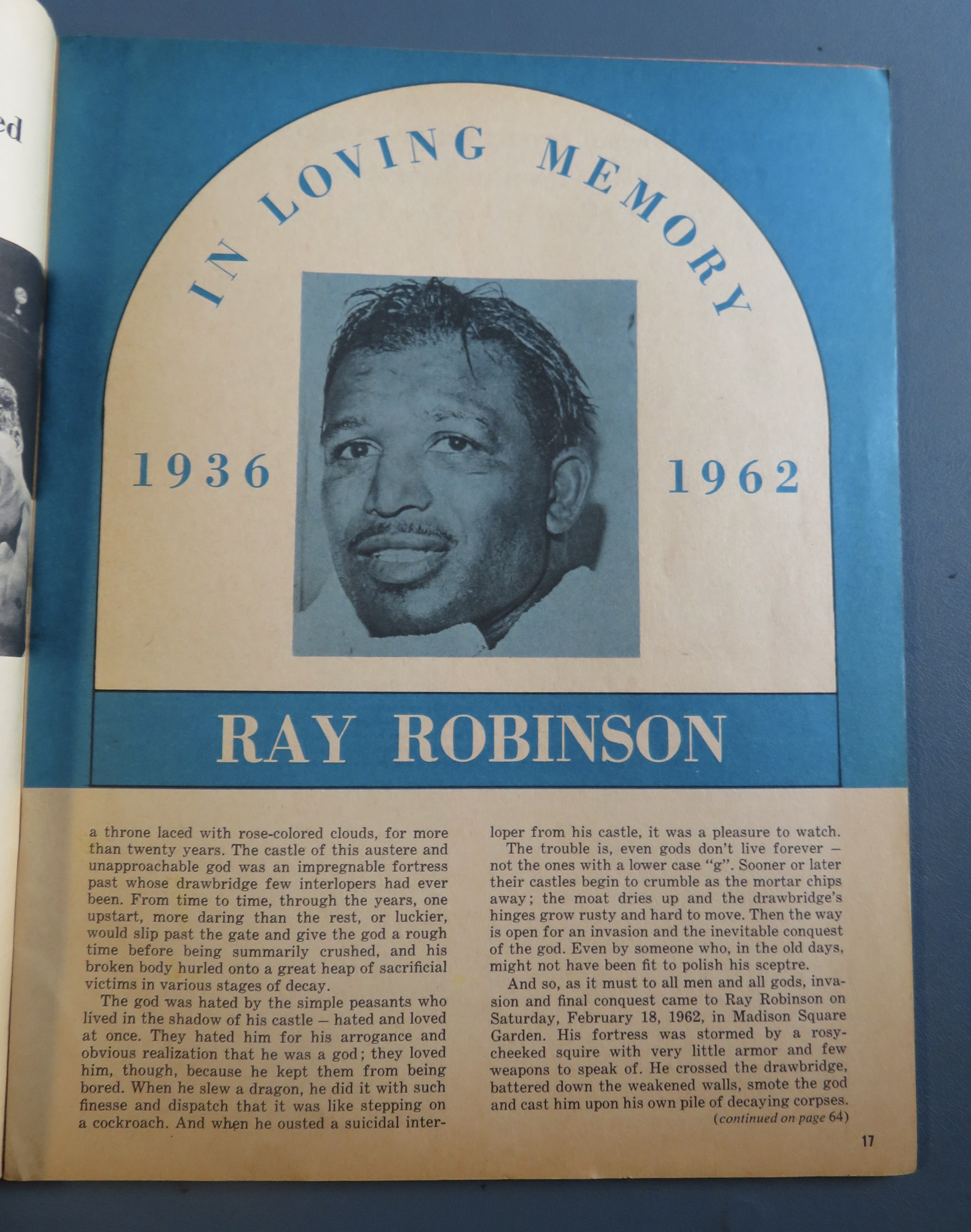 Boxing Illustrated Wrestling News Magazine May 1962