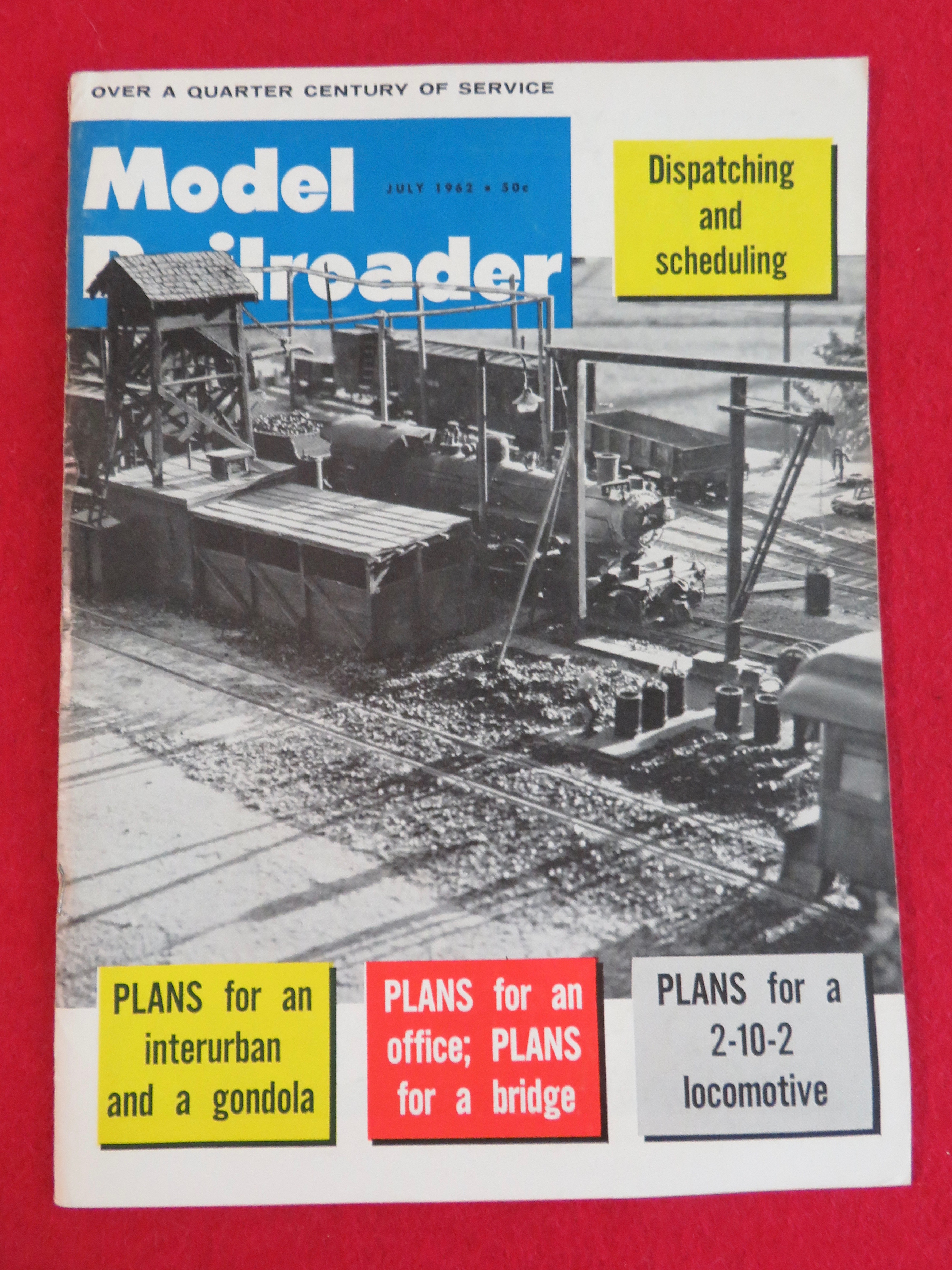 Model Railroader Magazine July 1962