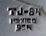 Brooch Pin Sterling Silver Heart Mexico TJ-84