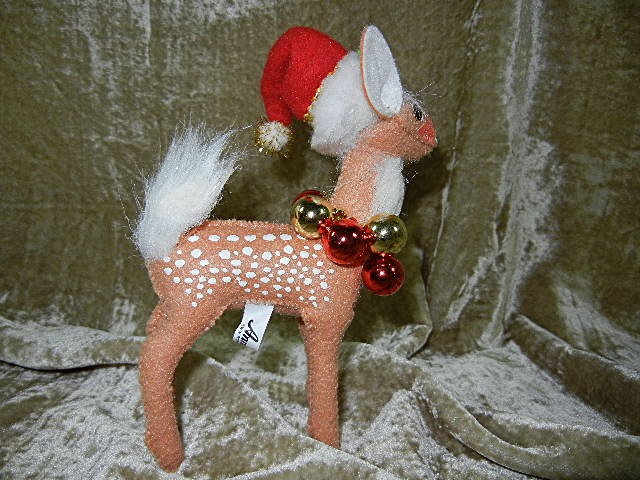 Chrstmas Annalee Reindeer with Christmas balls