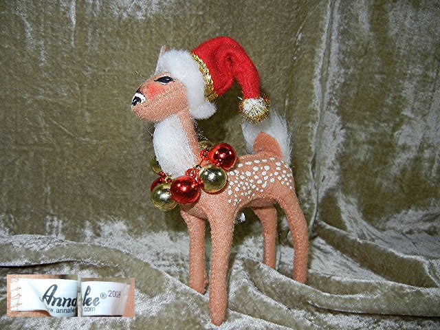 Chrstmas Annalee Reindeer with Christmas balls