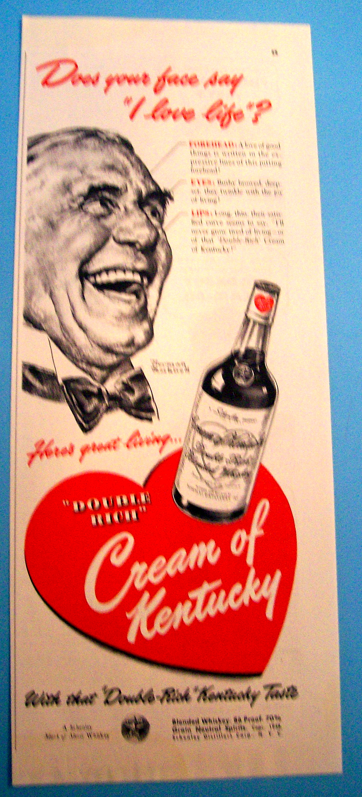 1948 Cream of Kentucky By Norman Rockwell
