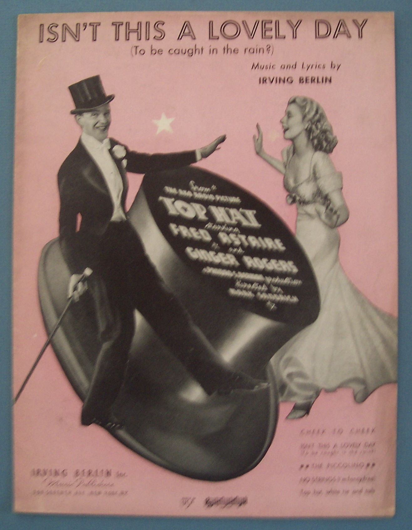 Sheet Music For 1935 Isn't This A Lovely Day