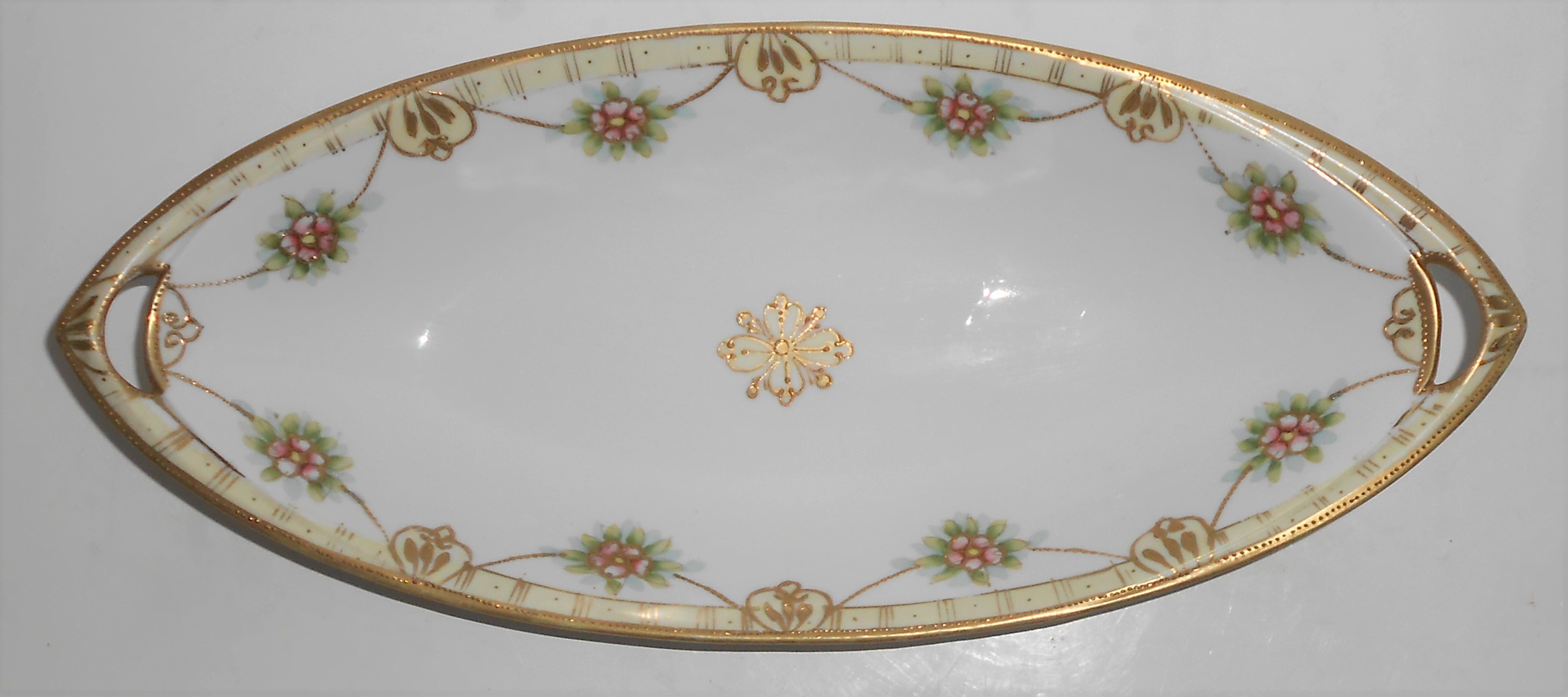 Noritake Nippon Porcelain China Pink Floral w/Yellow &