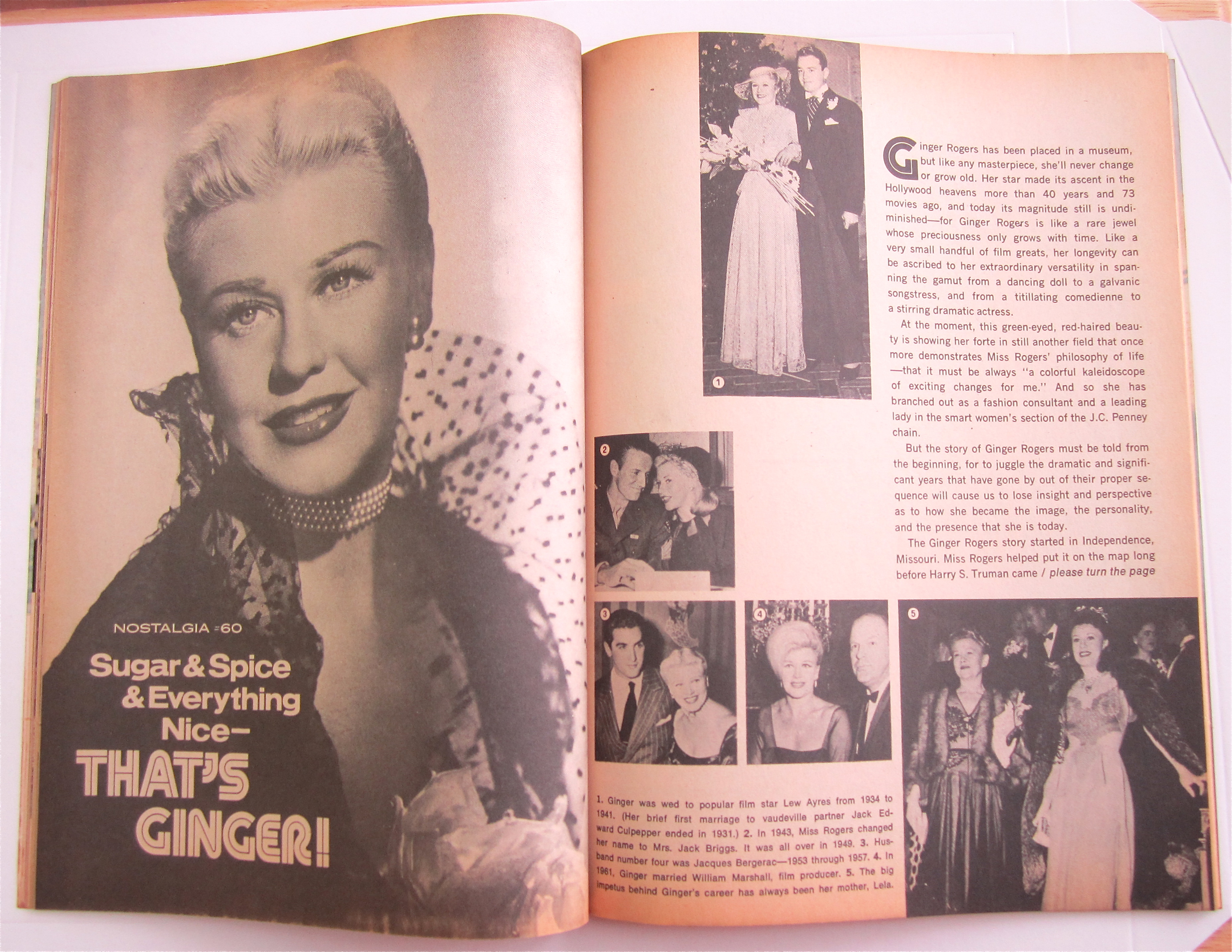 Motion Picture Magazine August 1974 Lovers' Last Words