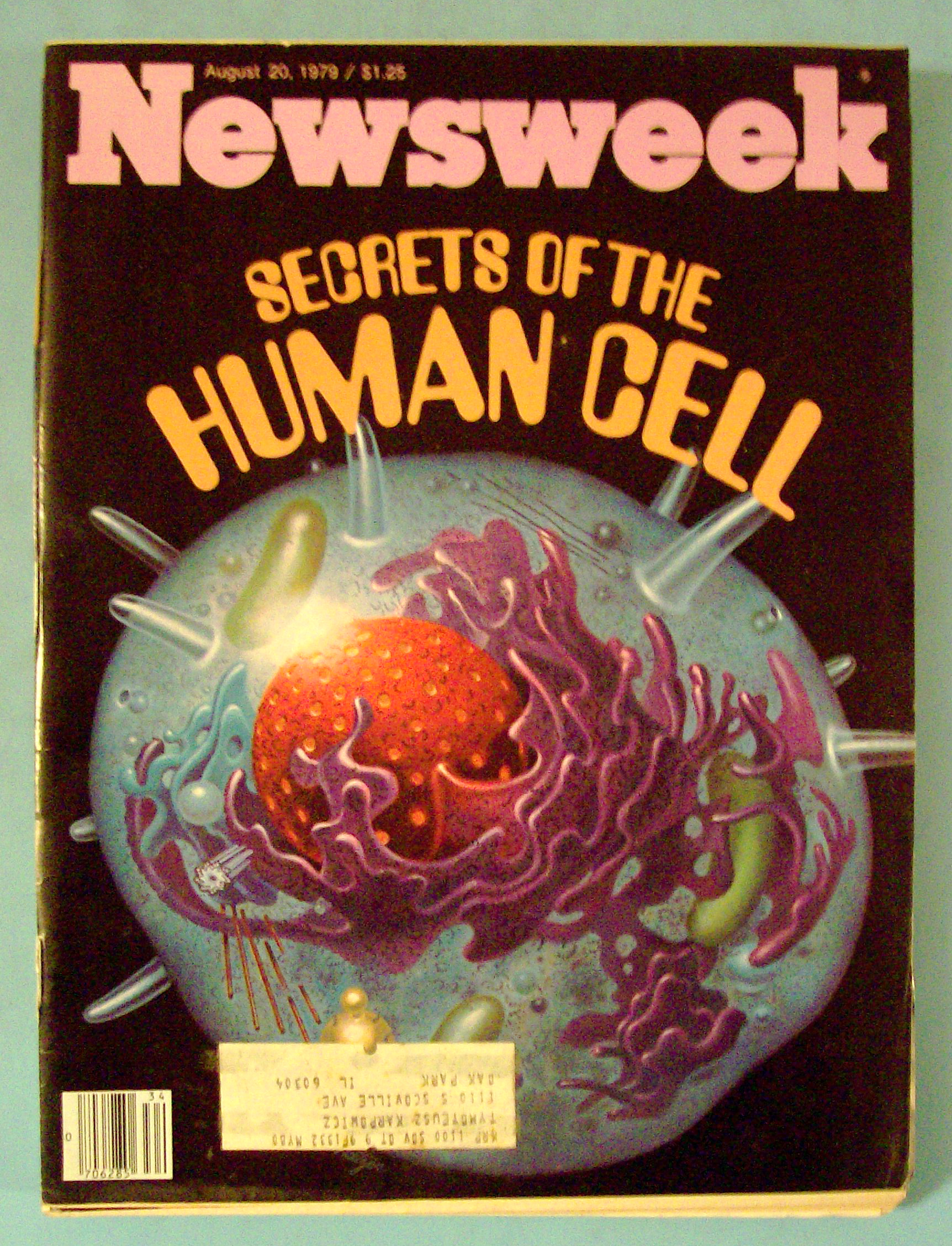 Newsweek Magazine - August 20, 1979 - Human Cell