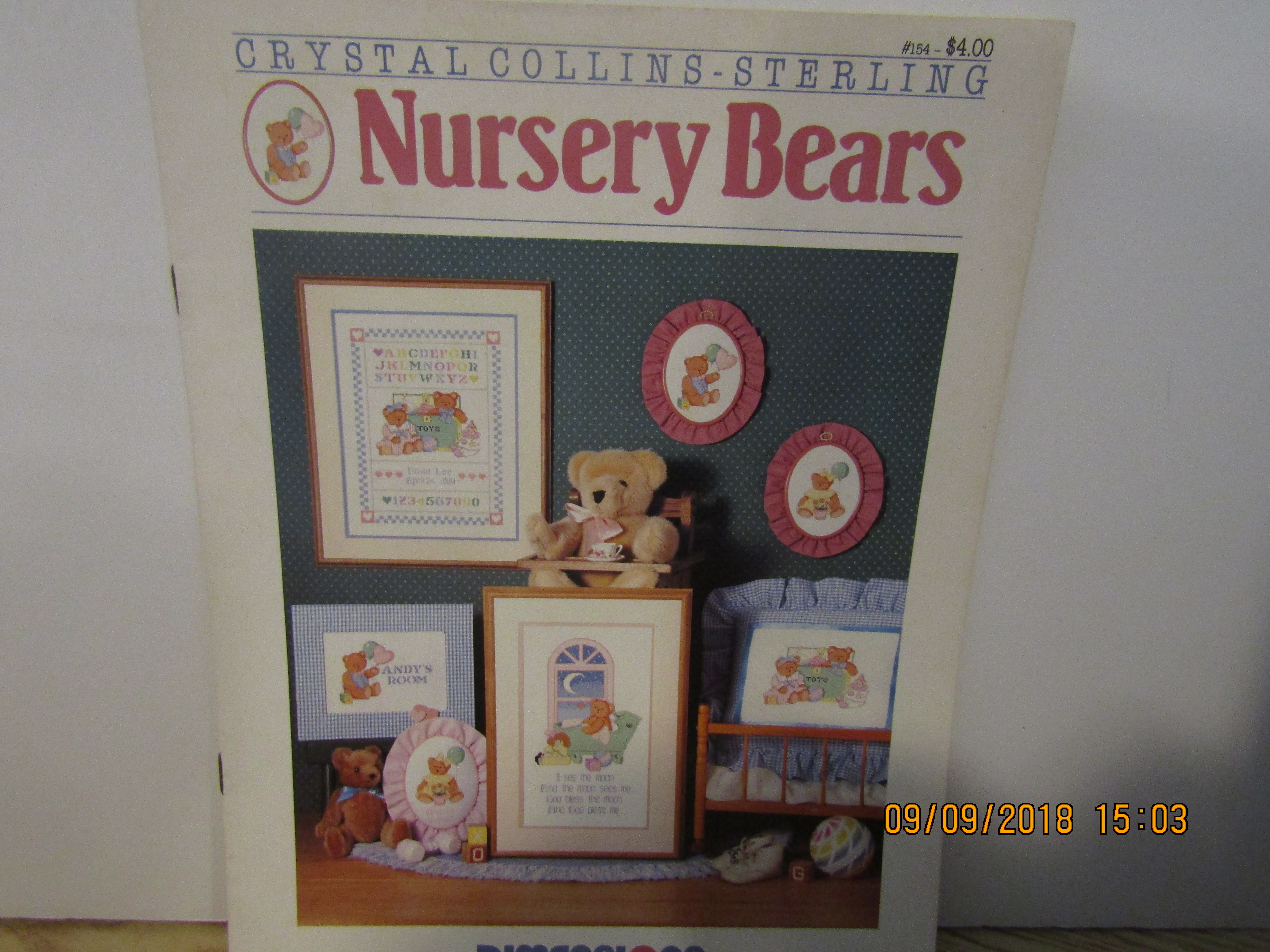 Dimensions Craft Book Nursery Bears #154