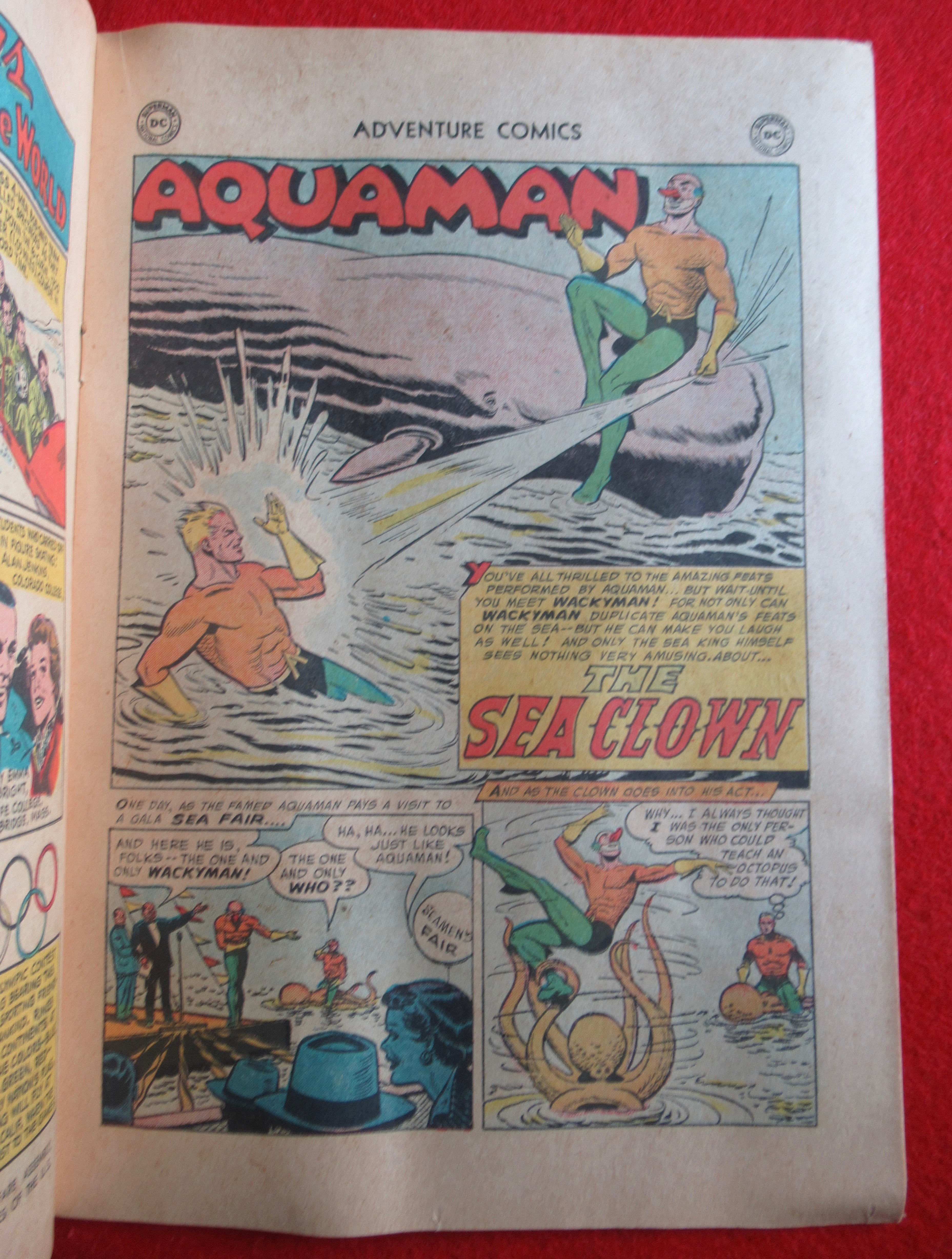 Adventure Comics February 1957 Joe Smith, Man Of Steel