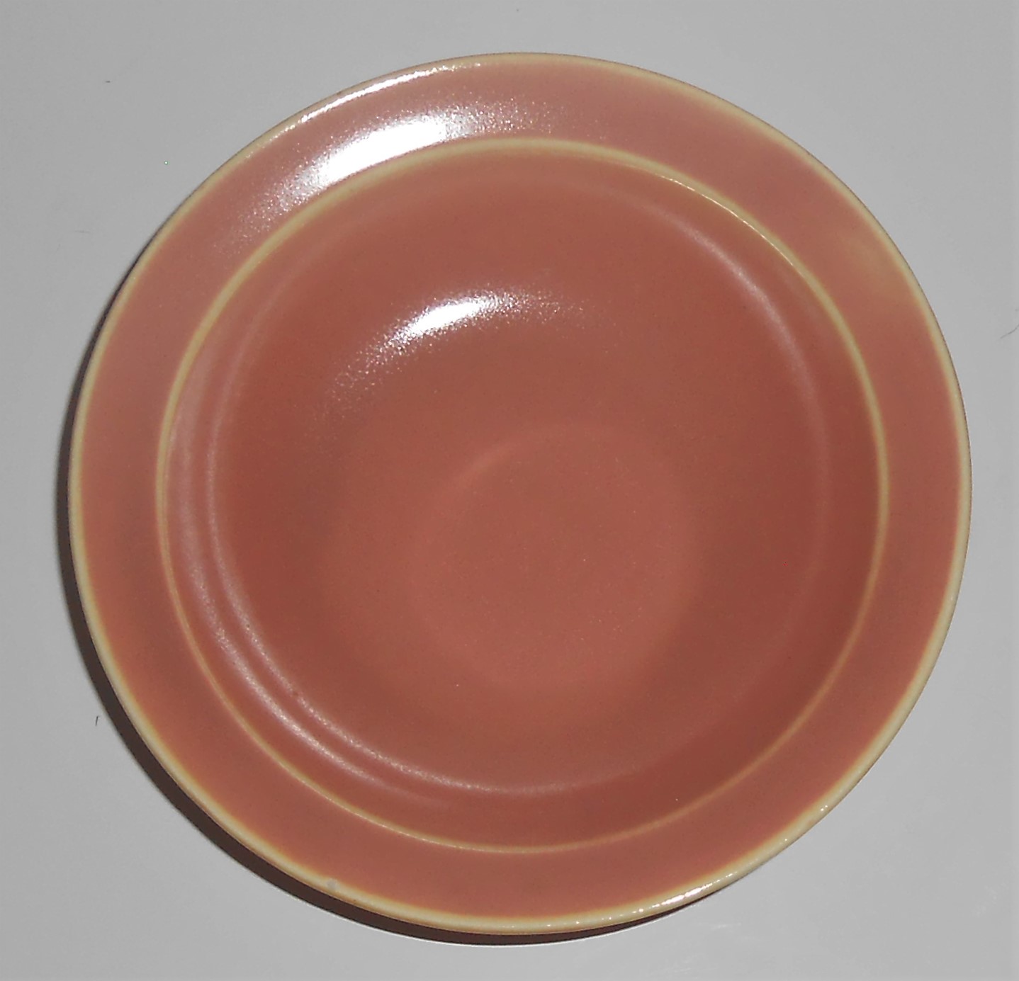 Homer Laughlin Pottery China Wells Art Glaze Rose Fruit