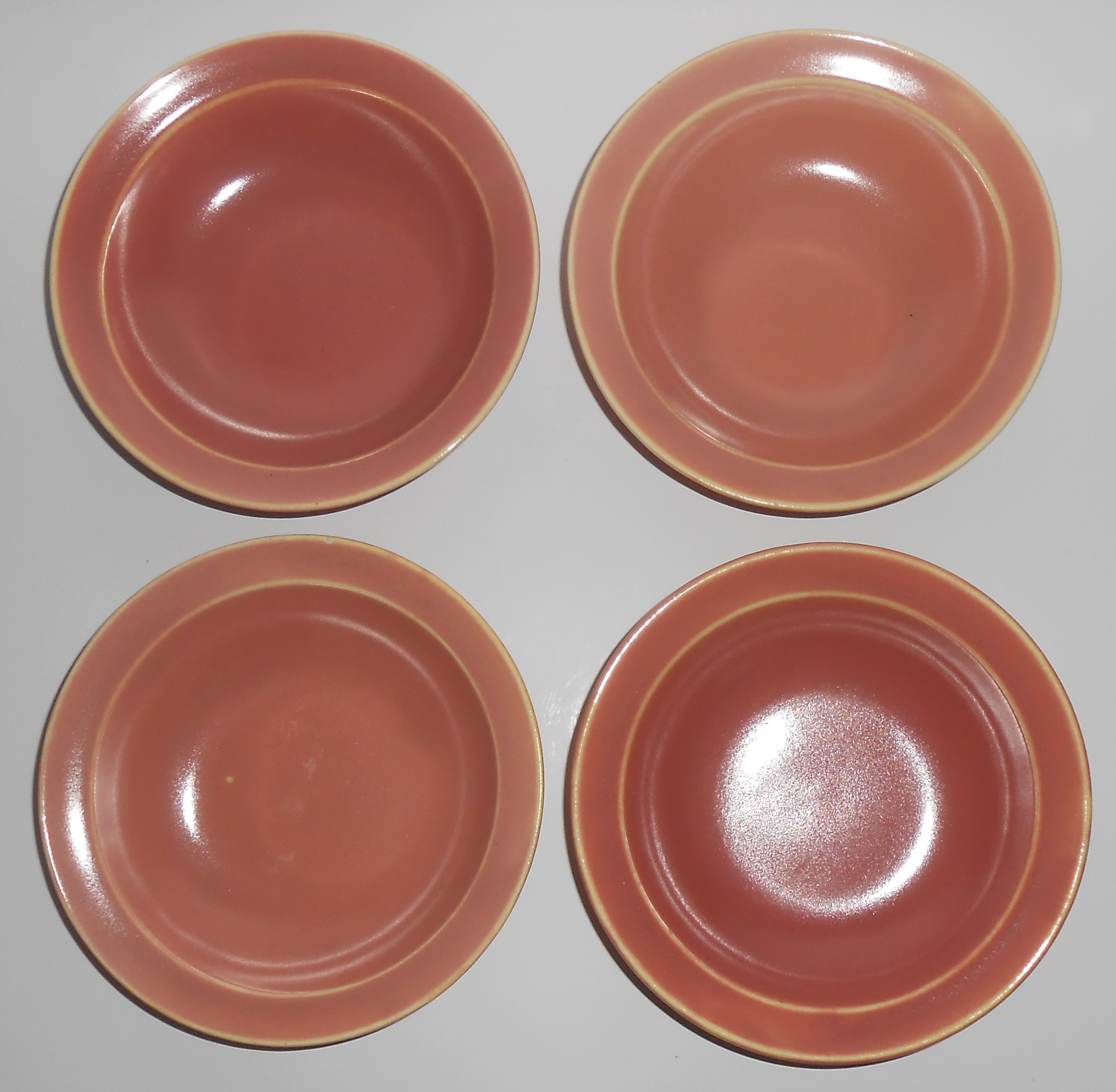 Homer Laughlin Pottery China Wells Art Glaze Rose Fruit