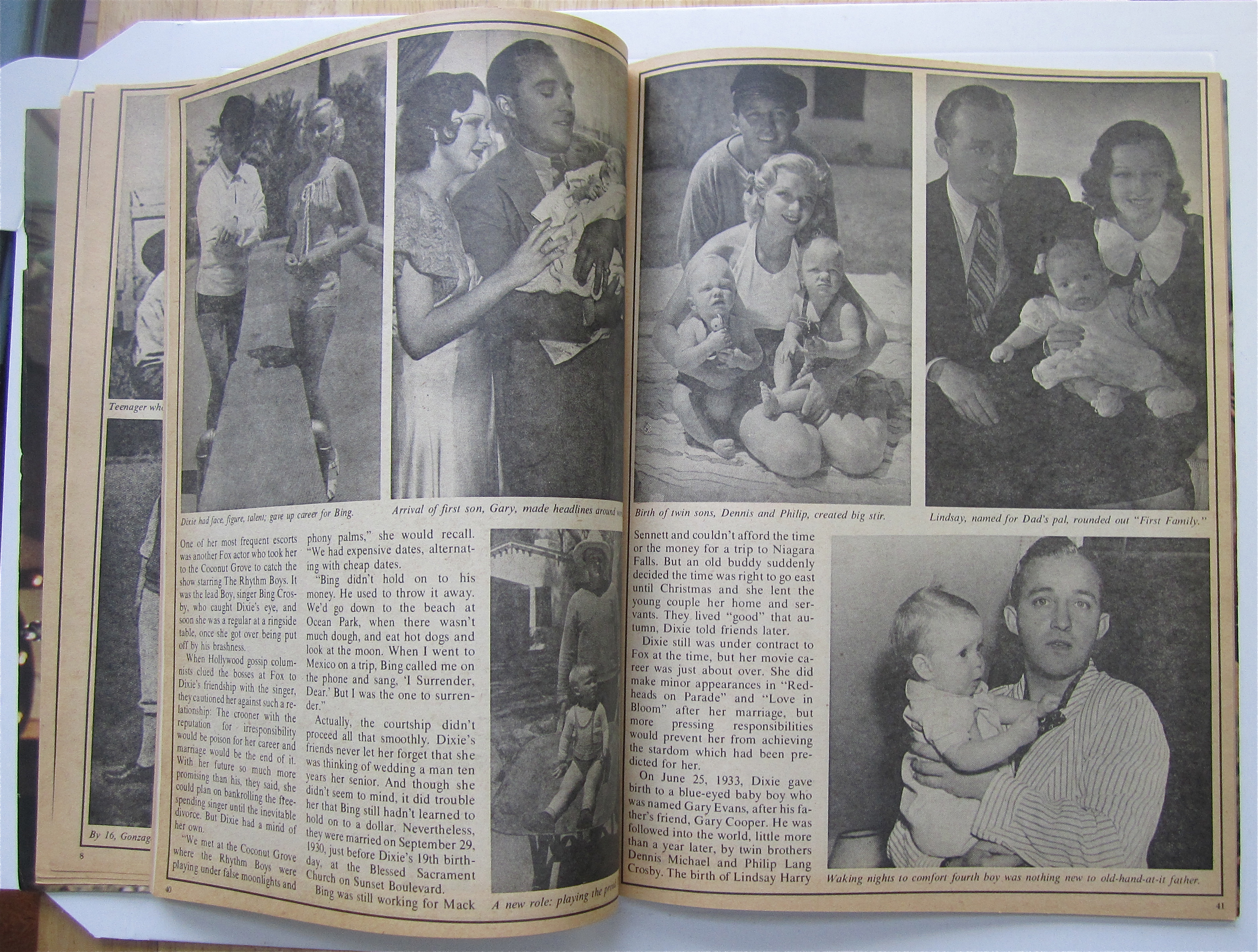 Bing Crosby 1977 A Pictorial Tribute
