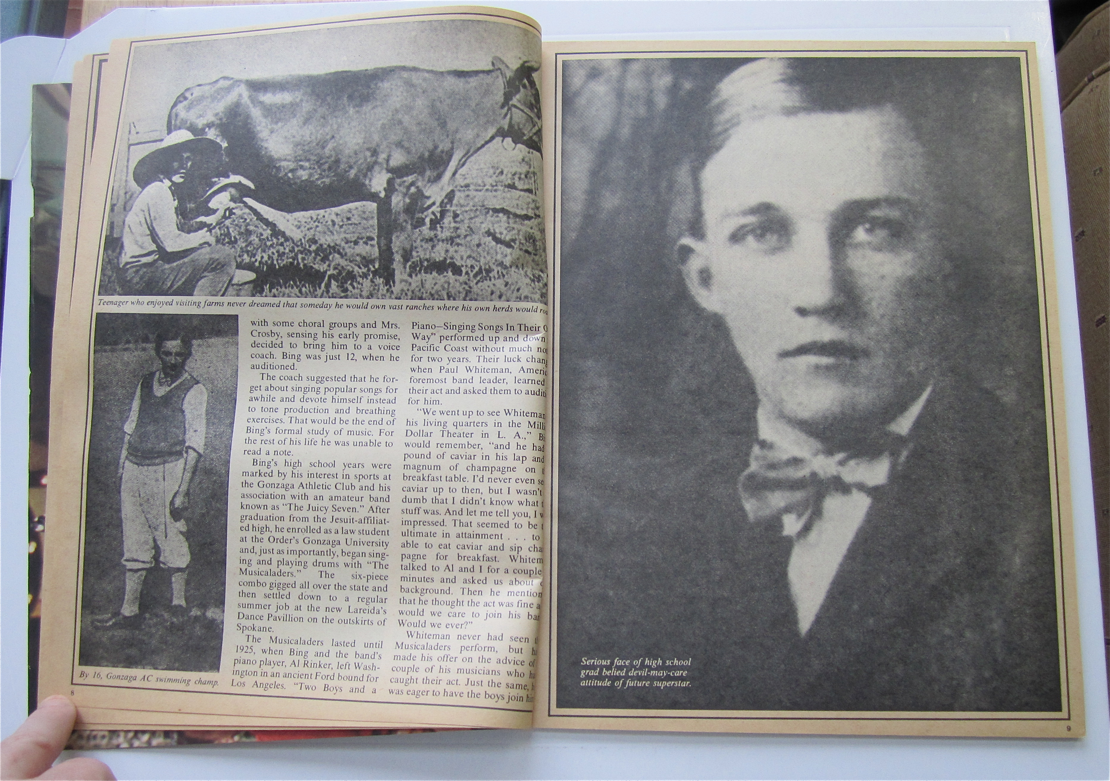 Bing Crosby 1977 A Pictorial Tribute