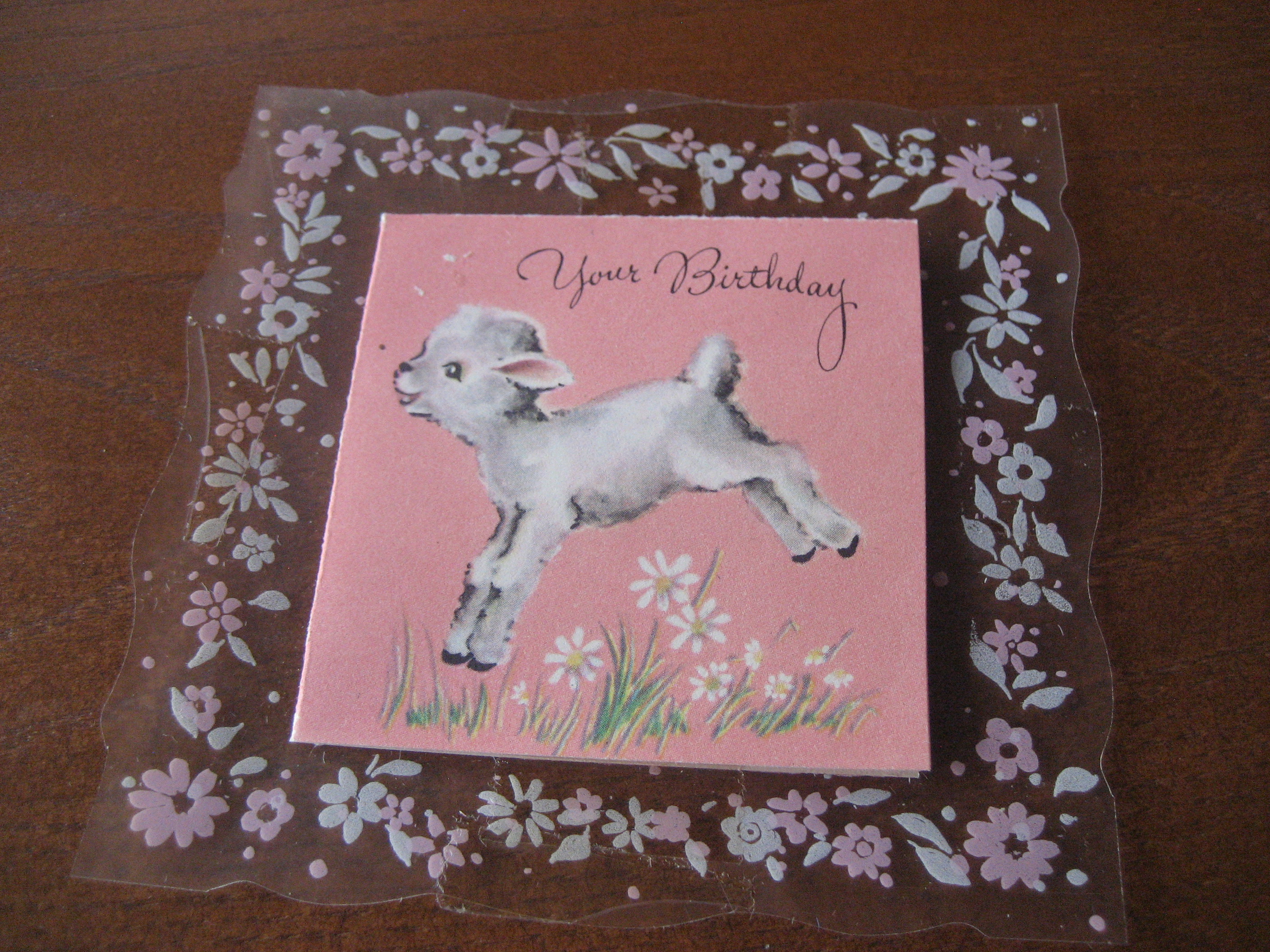 Three 1952 Baby's First Birthday Card