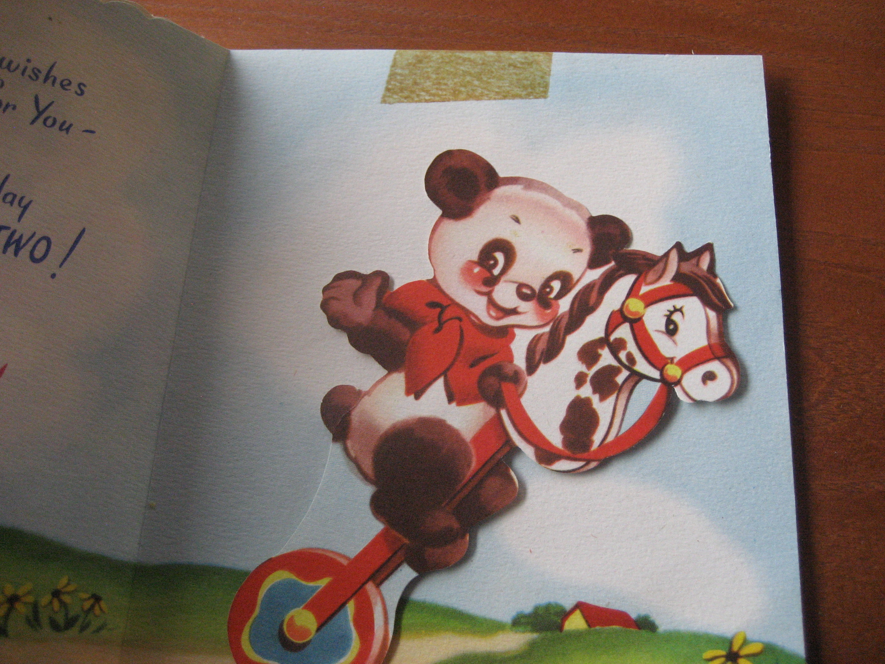 Second Birthday Cards from 1953