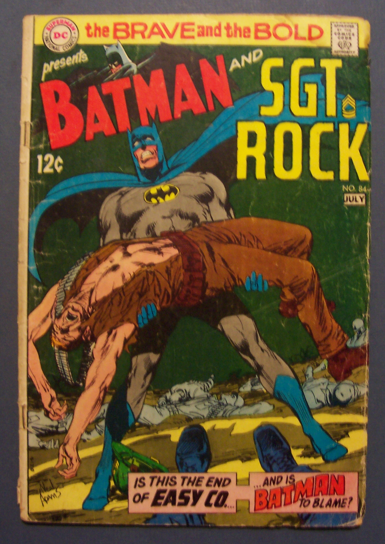 Batman & Sgt. Rock Comics  # 84 - July 1969