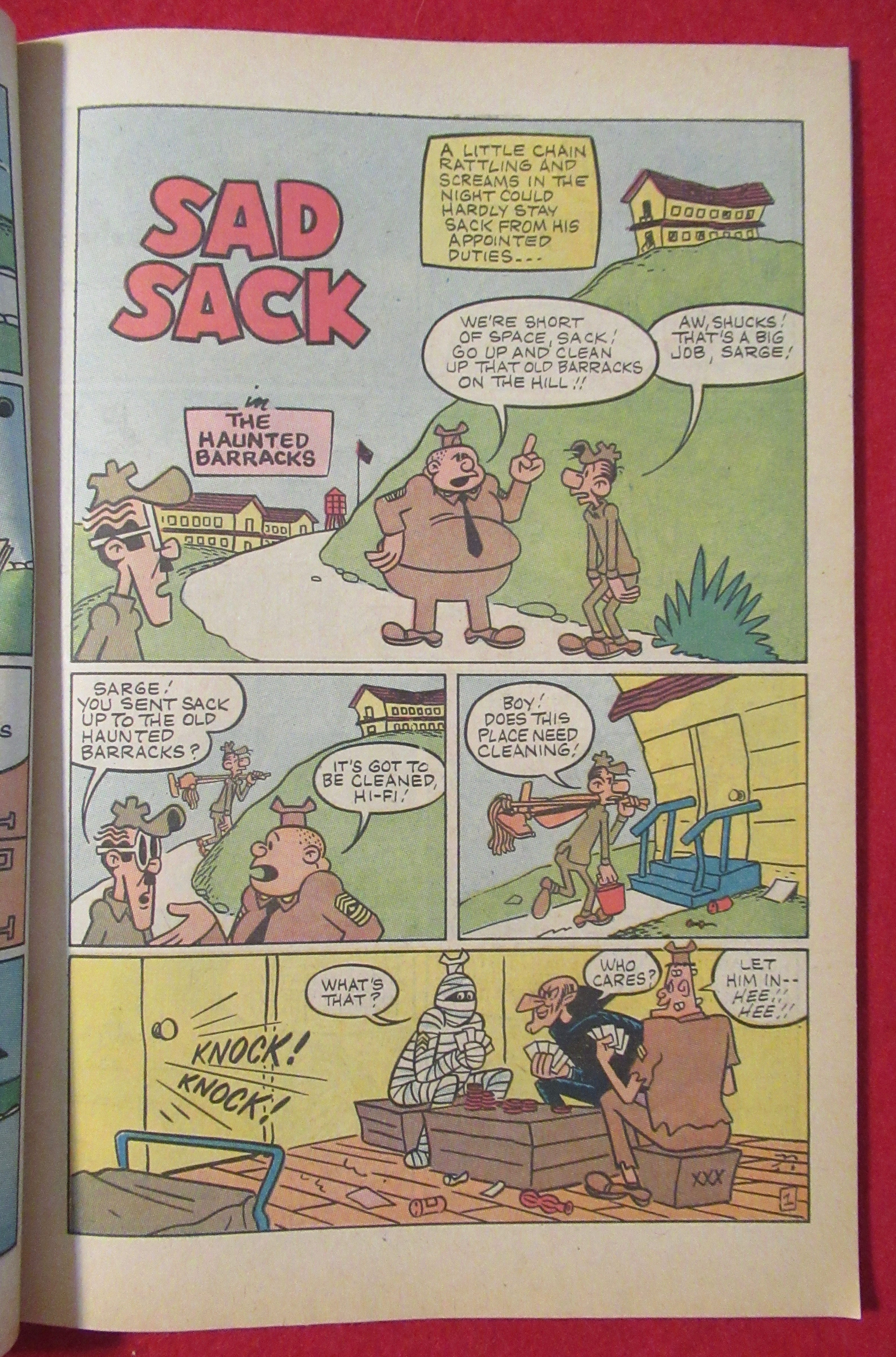Sad Sack Laugh Special Comic May 1971 Dirty War