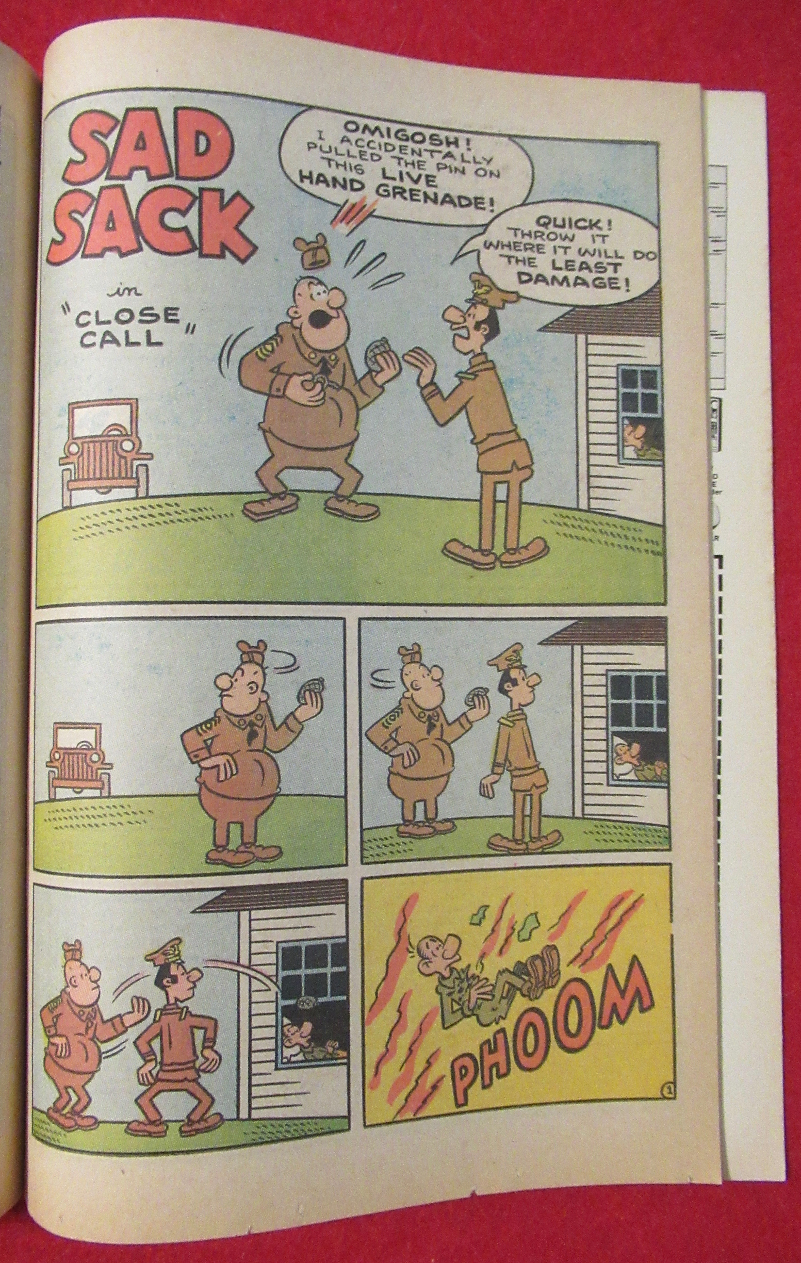 Sad Sack Laugh Special Comic May 1971 Dirty War
