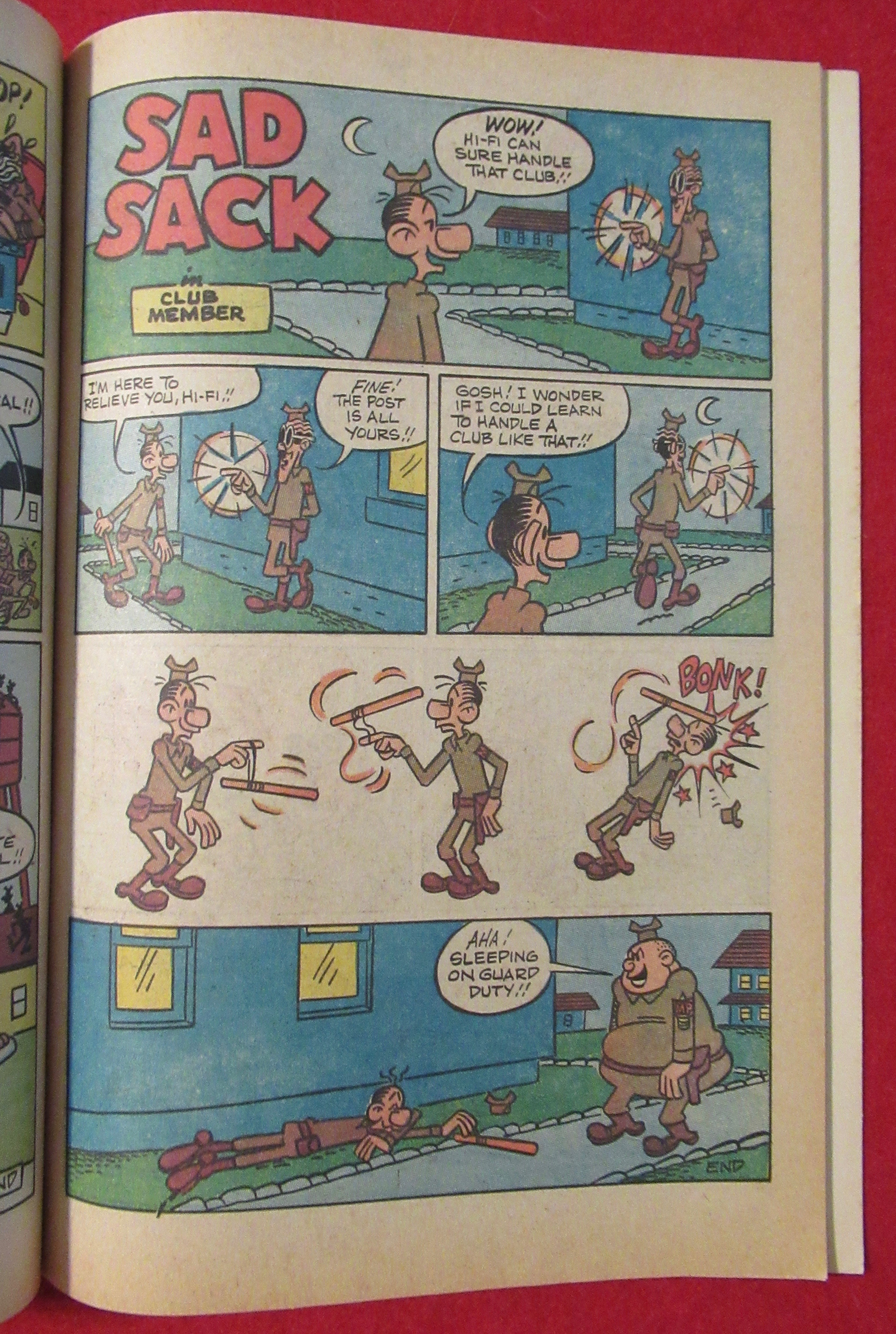 Sad Sack Laugh Special Comic May 1971 Dirty War