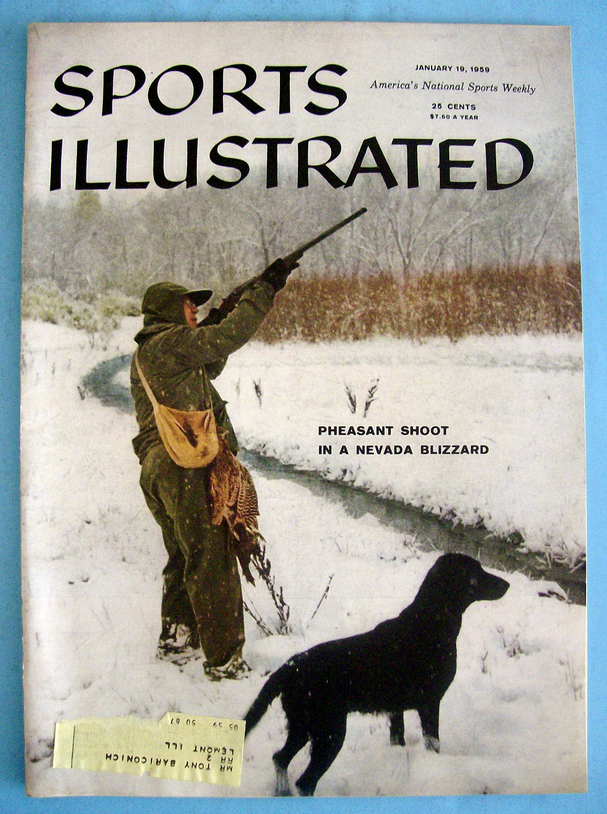 Sports Illustrated Magazine - January 19, 1959