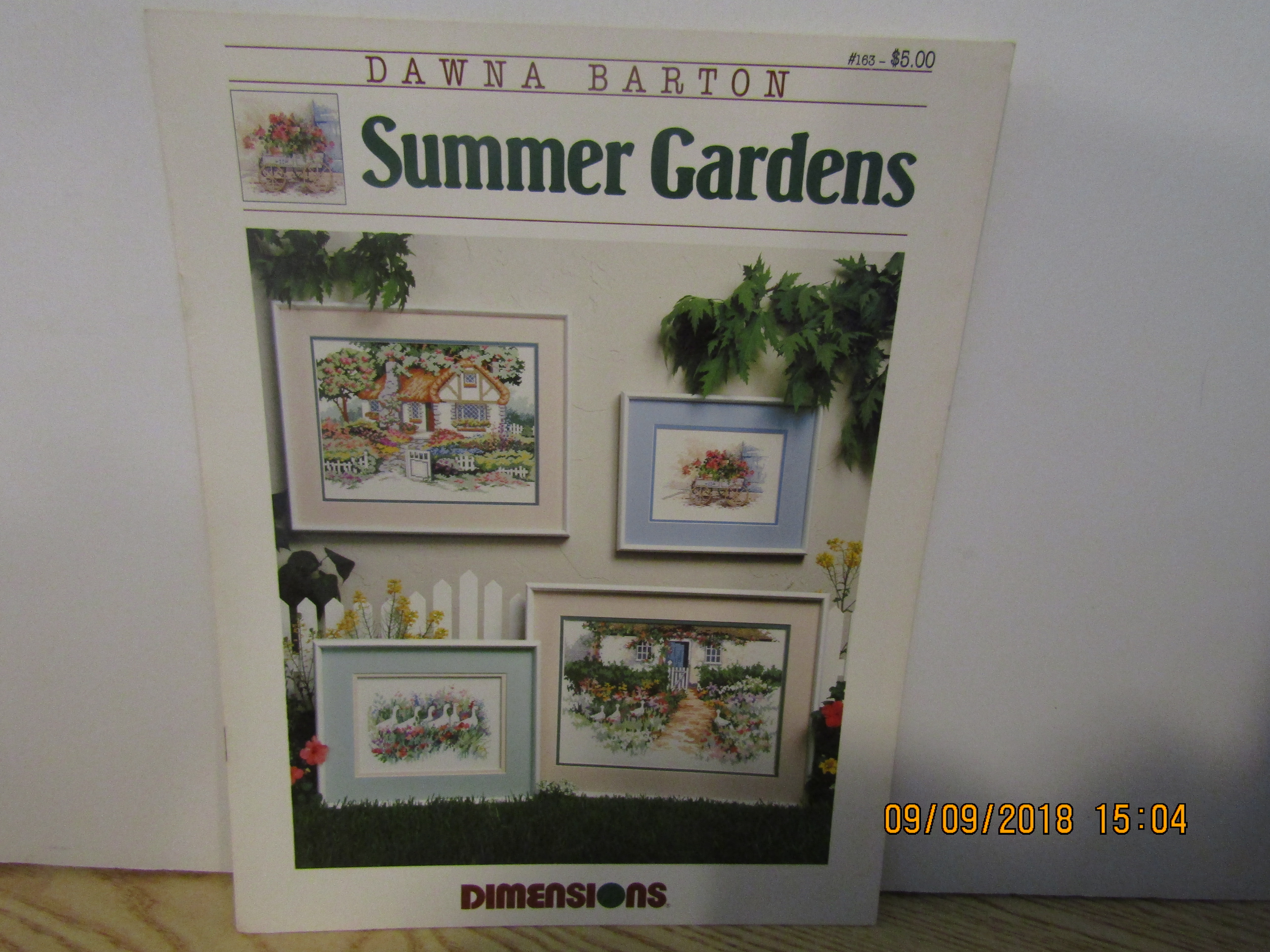 Dimensions Craft Book Summer Gardens  #163