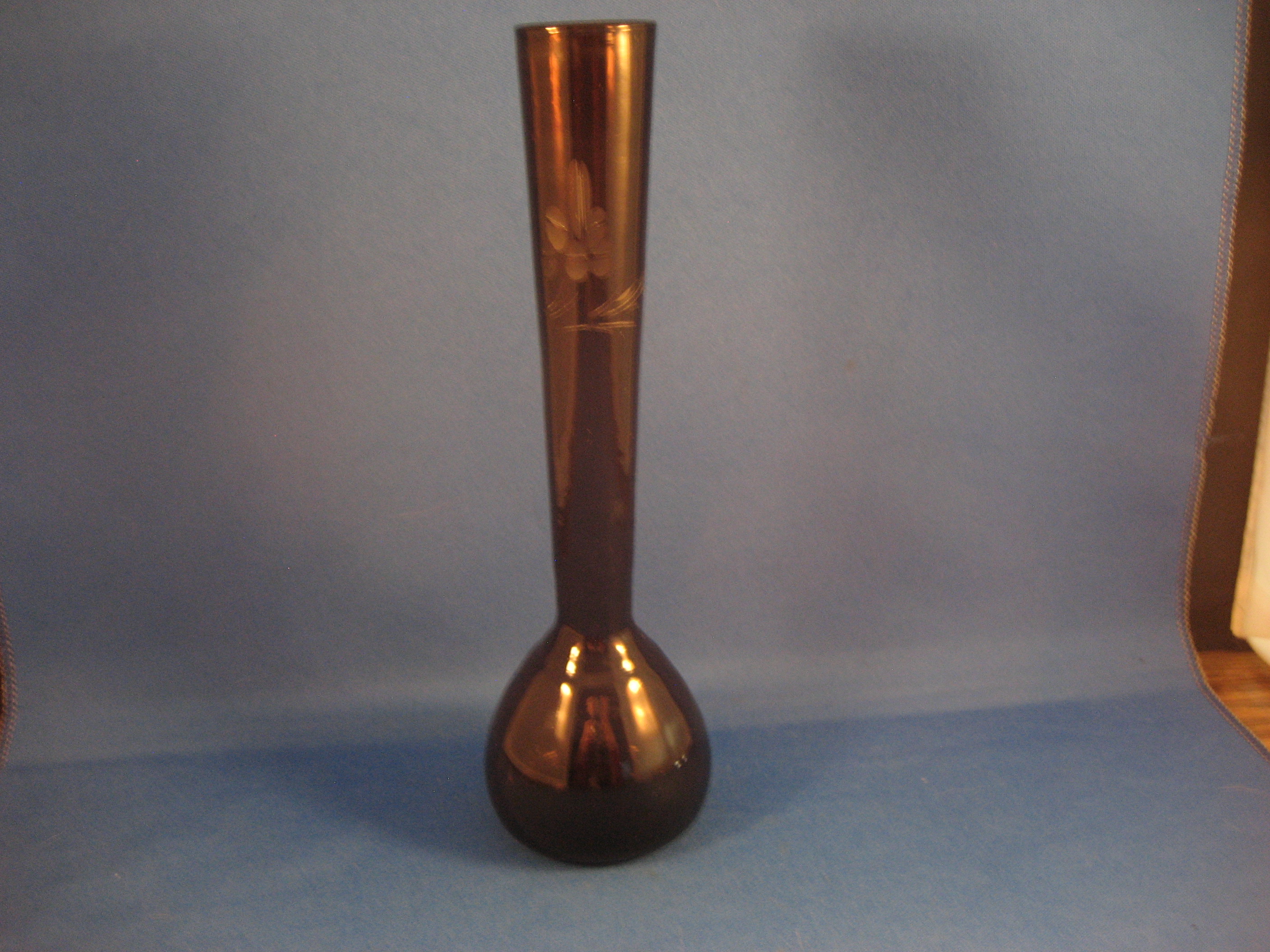 Smokey Glass Vase