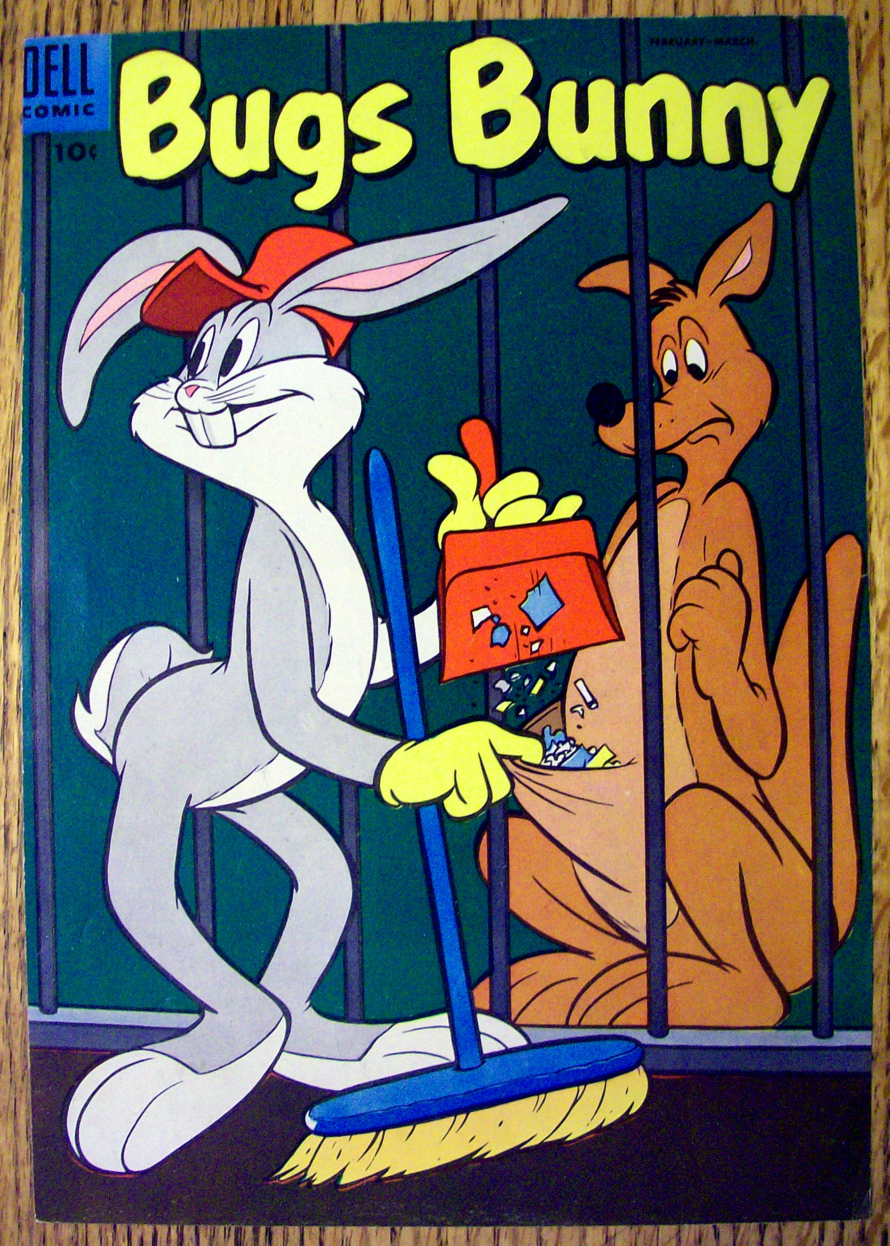 Bugs Bunny Comic Cover #41-February-March 1955