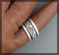 Navajo 14K Gold Sterling Silver YAZZIE Ring