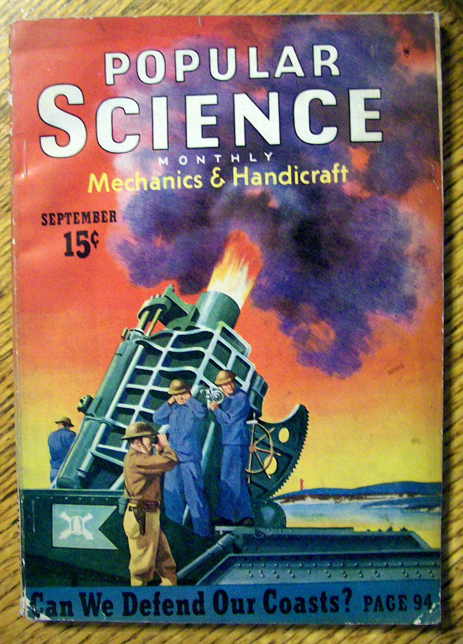 Popular Science September 1940 Can We Defend Our Coasts