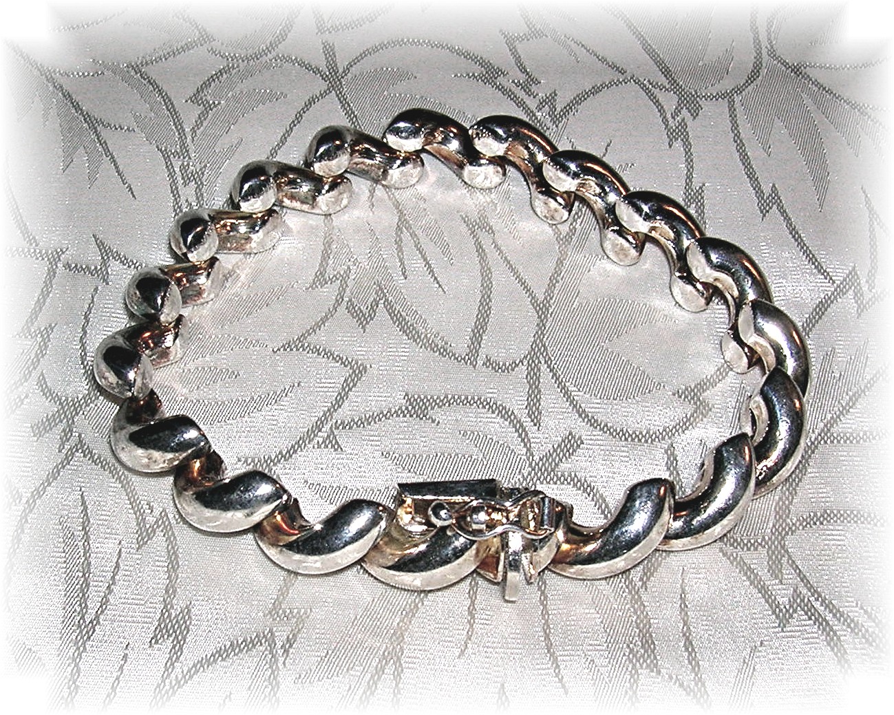 Sterling Silver Bracelet Made In Italy.....