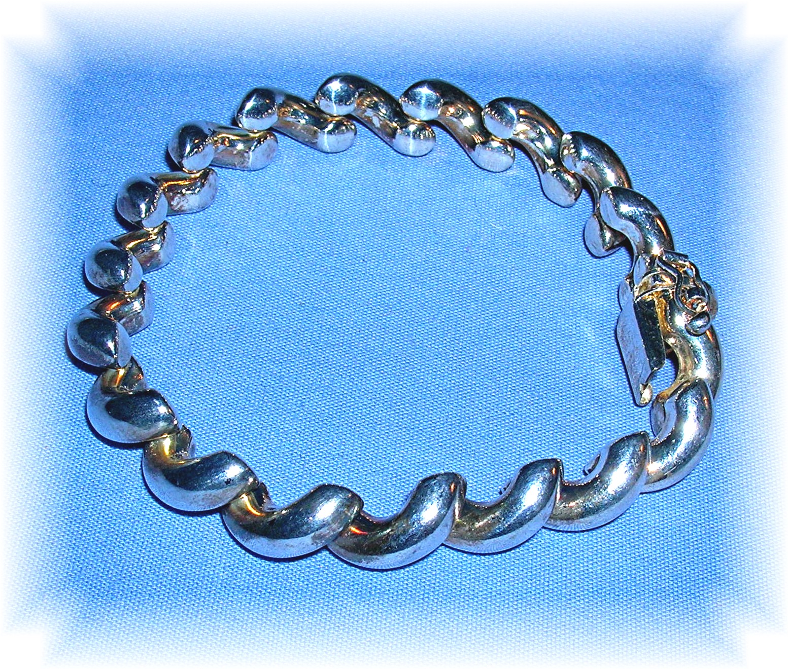 Sterling Silver Bracelet Made In Italy.....