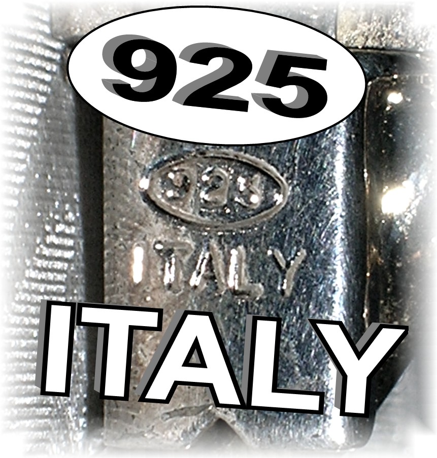 Sterling Silver Bracelet Made In Italy.....