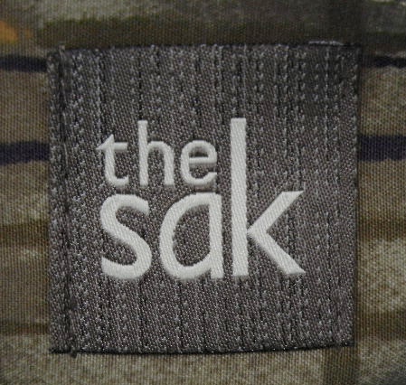 The Sak Silver Leather Cross Body Bag