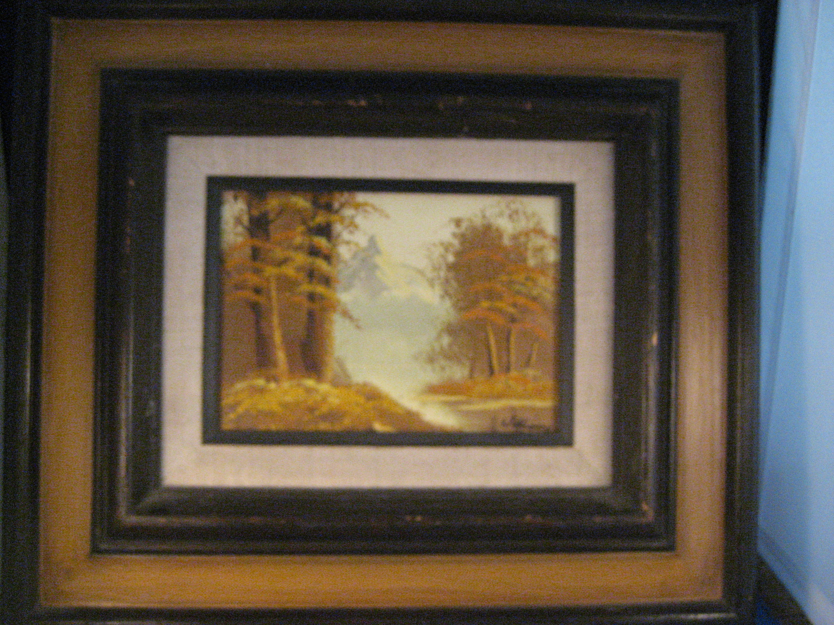 Autumn Forest Oil Painting