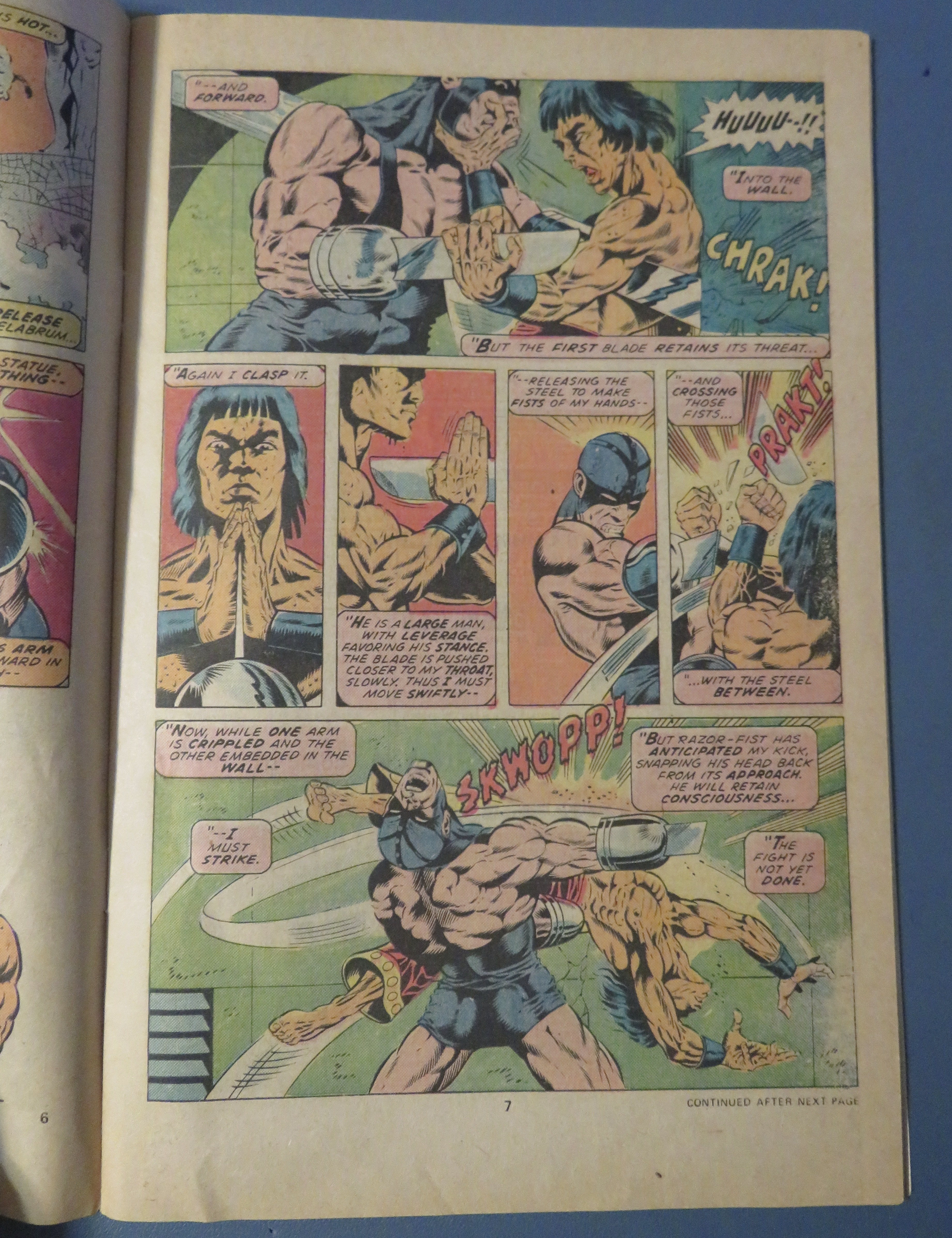 Master Of Kung Fu Comic July 1975 Pit Of Lions