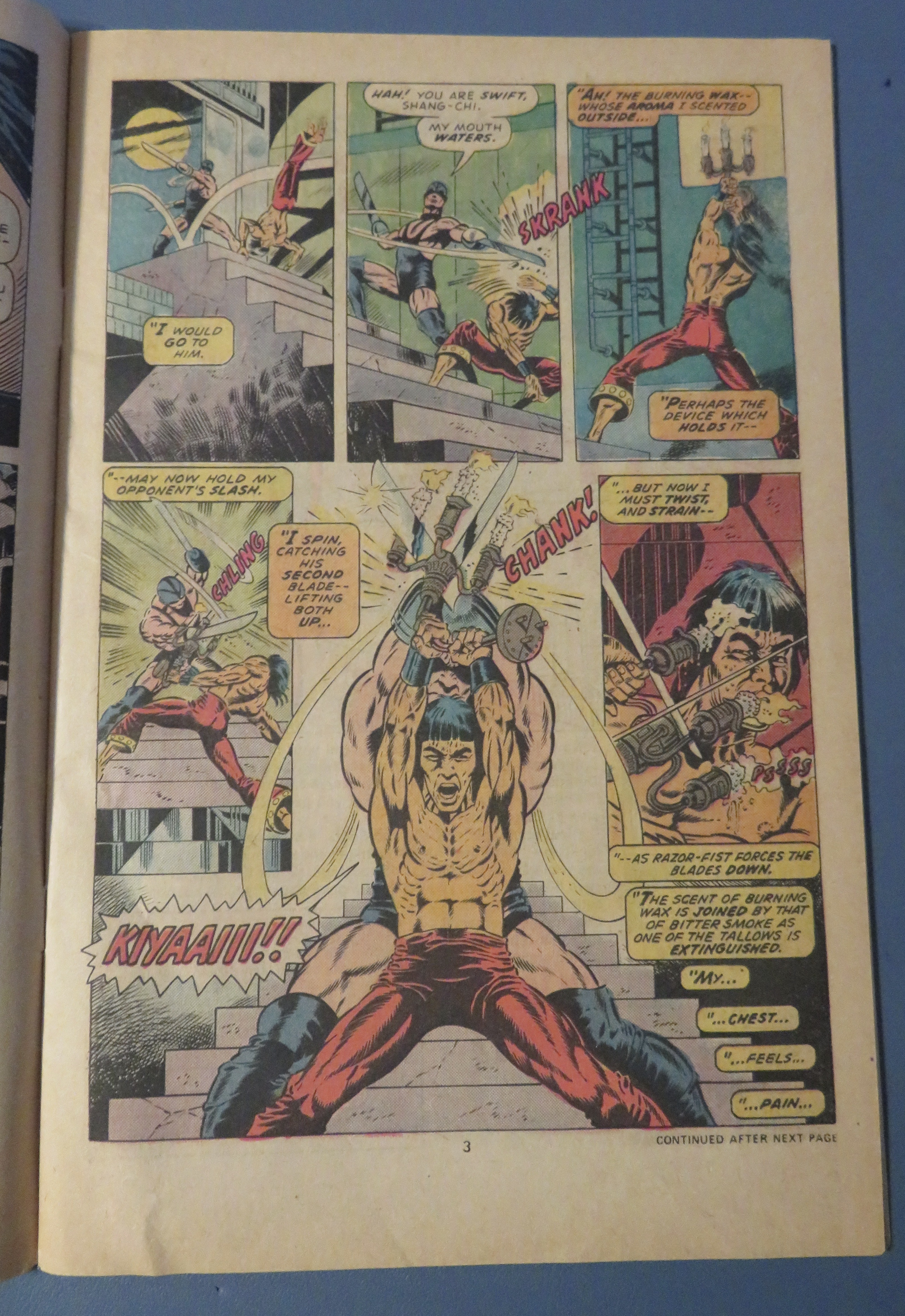 Master Of Kung Fu Comic July 1975 Pit Of Lions