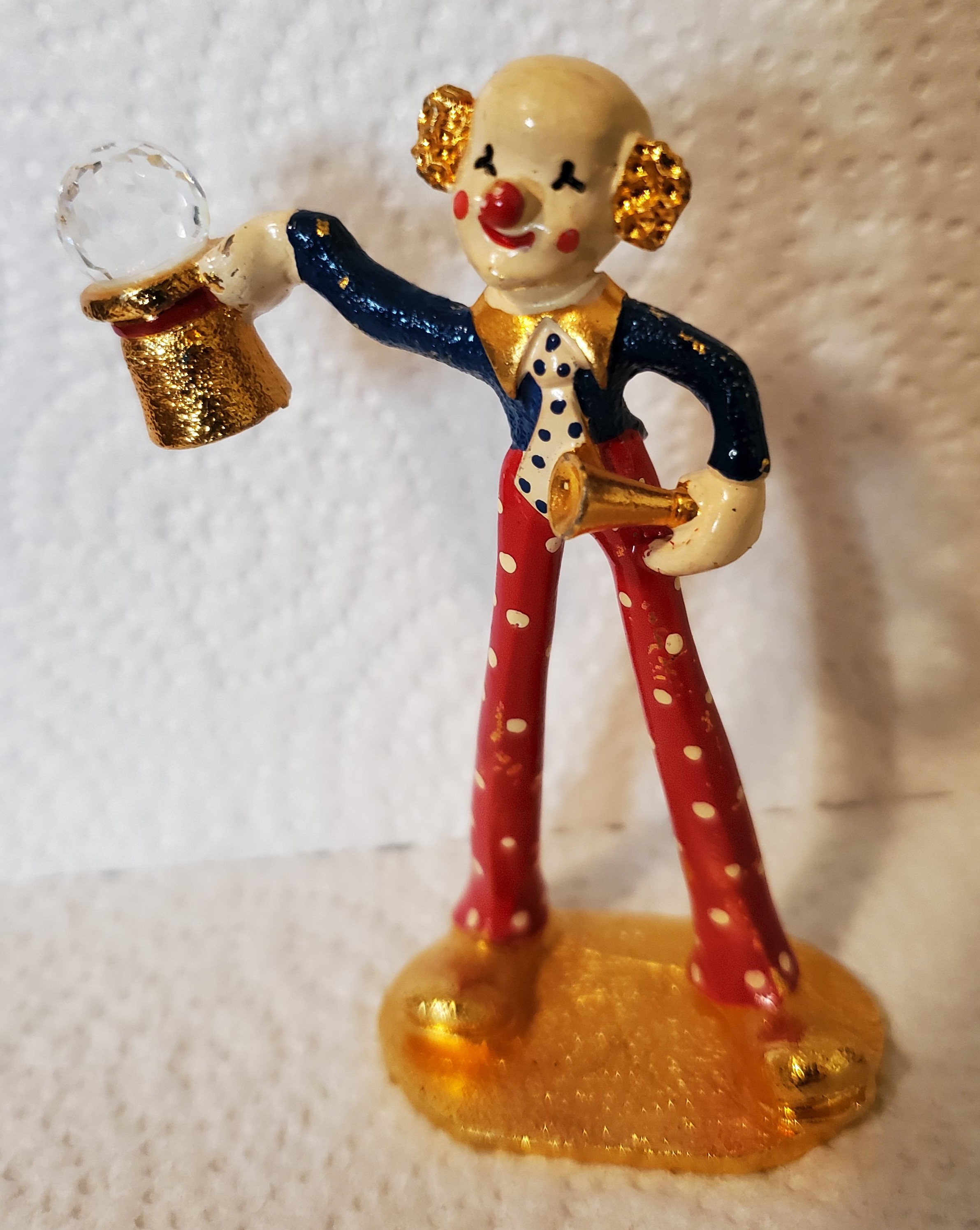 Spoontiques Clown Pewter Figurine